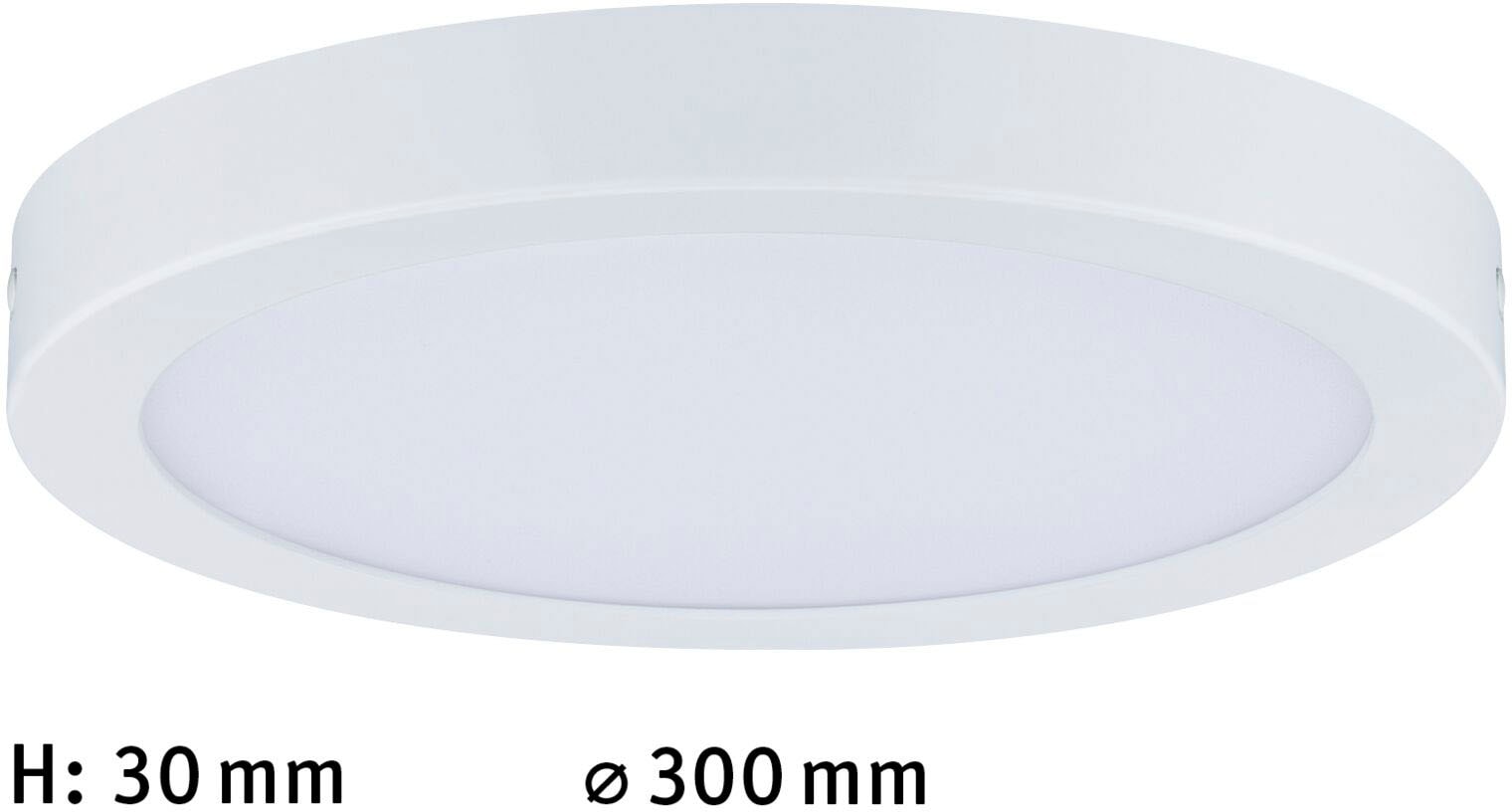 Paulmann LED Deckenleuchte »Abia«, 1 flammig, Leuchtmittel LED-Modul | LED fest integriert, LED-Modul, LED Deckenlampe