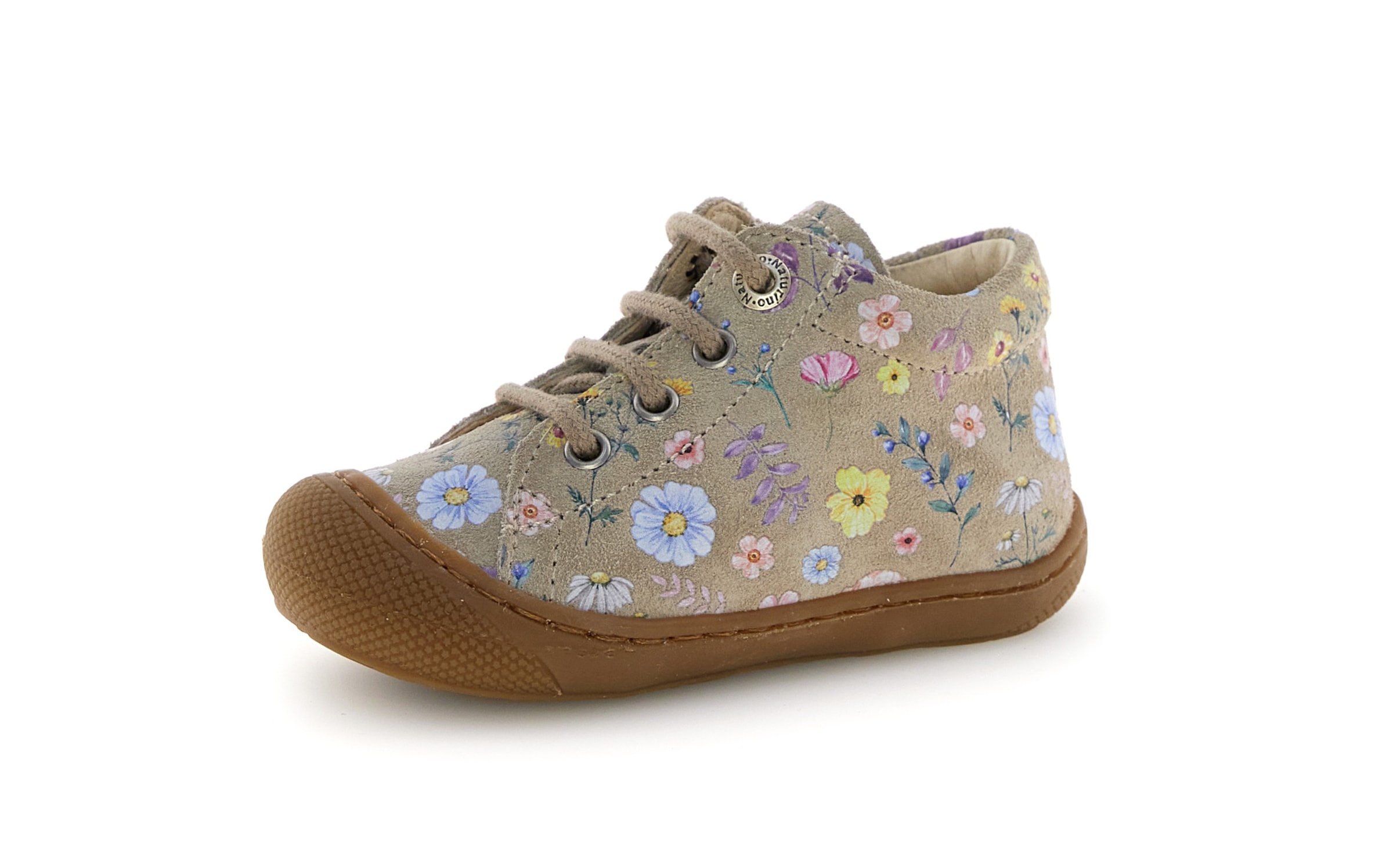 Naturino Lauflernschuh »COCOON SUEDE«  Babyschuh mit Print, Größenschablone zum Download