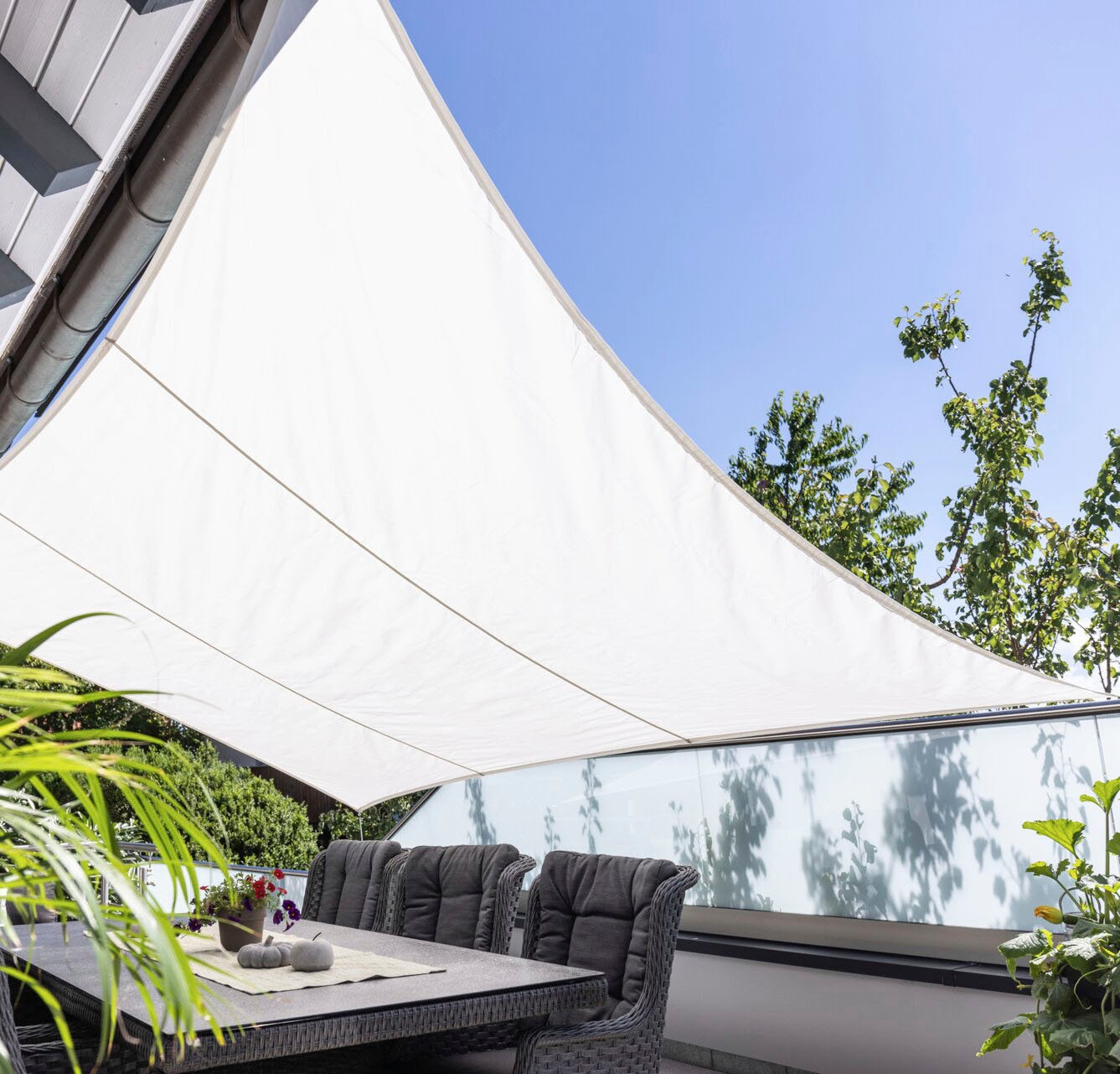 Windhager Sonnensegel »Rechteck«, 2x3 m, wasserabweisend