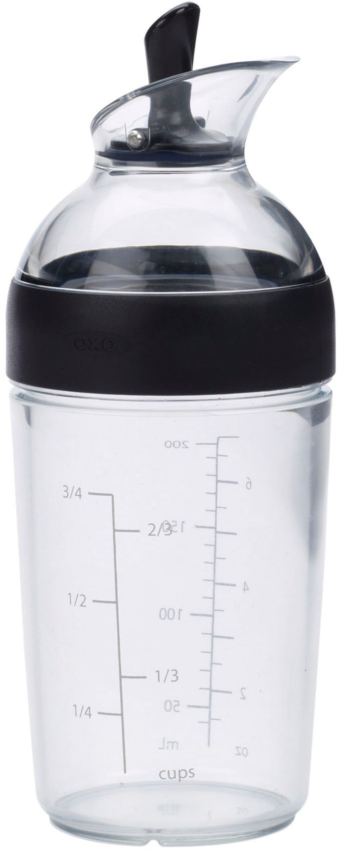 OXO Good Grips Dressing Shaker, für Salatdressing, 250 ml, Kunststoff