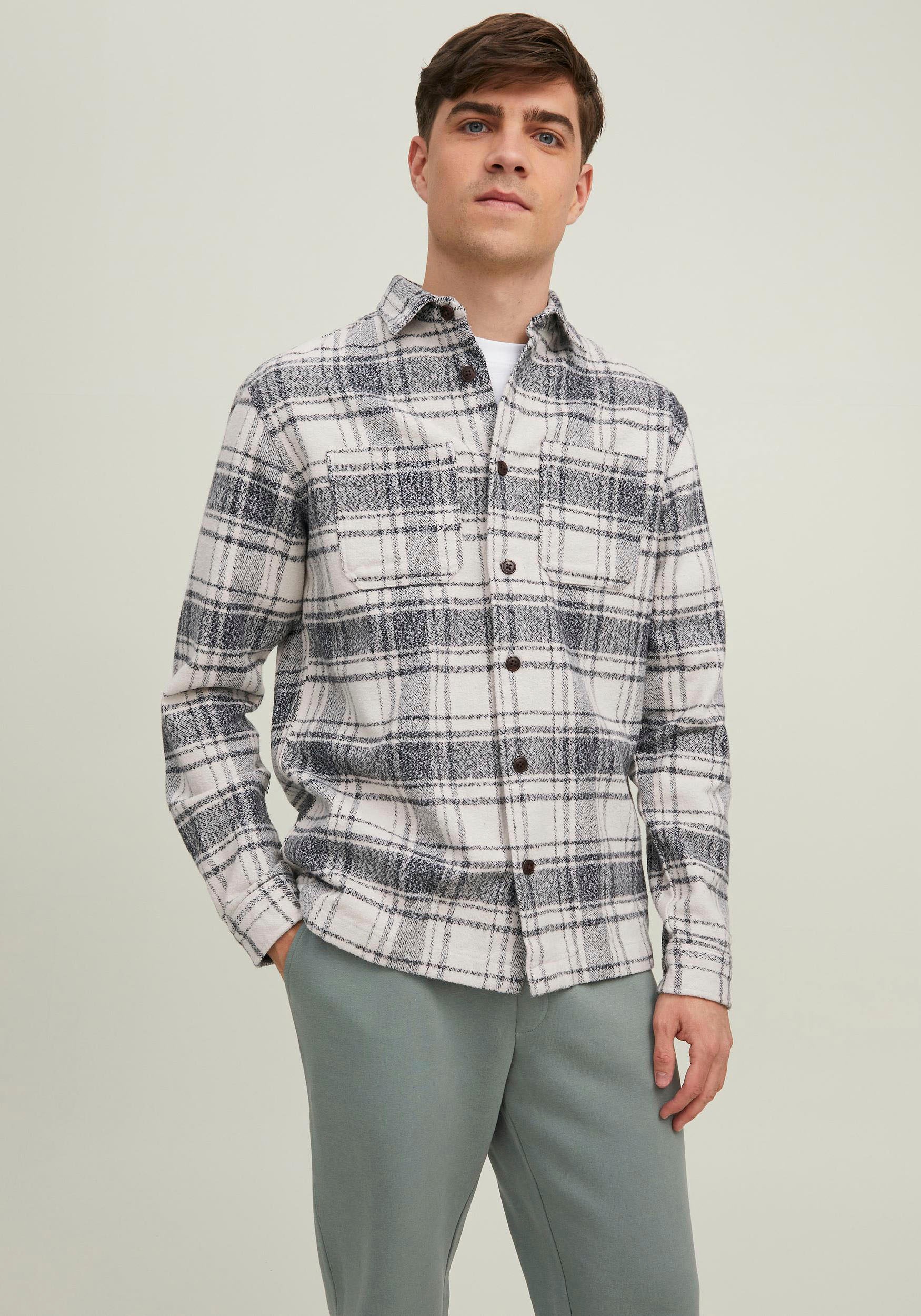 Jack & Jones Flanellhemd »LOGAN CHECK OVERSHIRT« kaufen