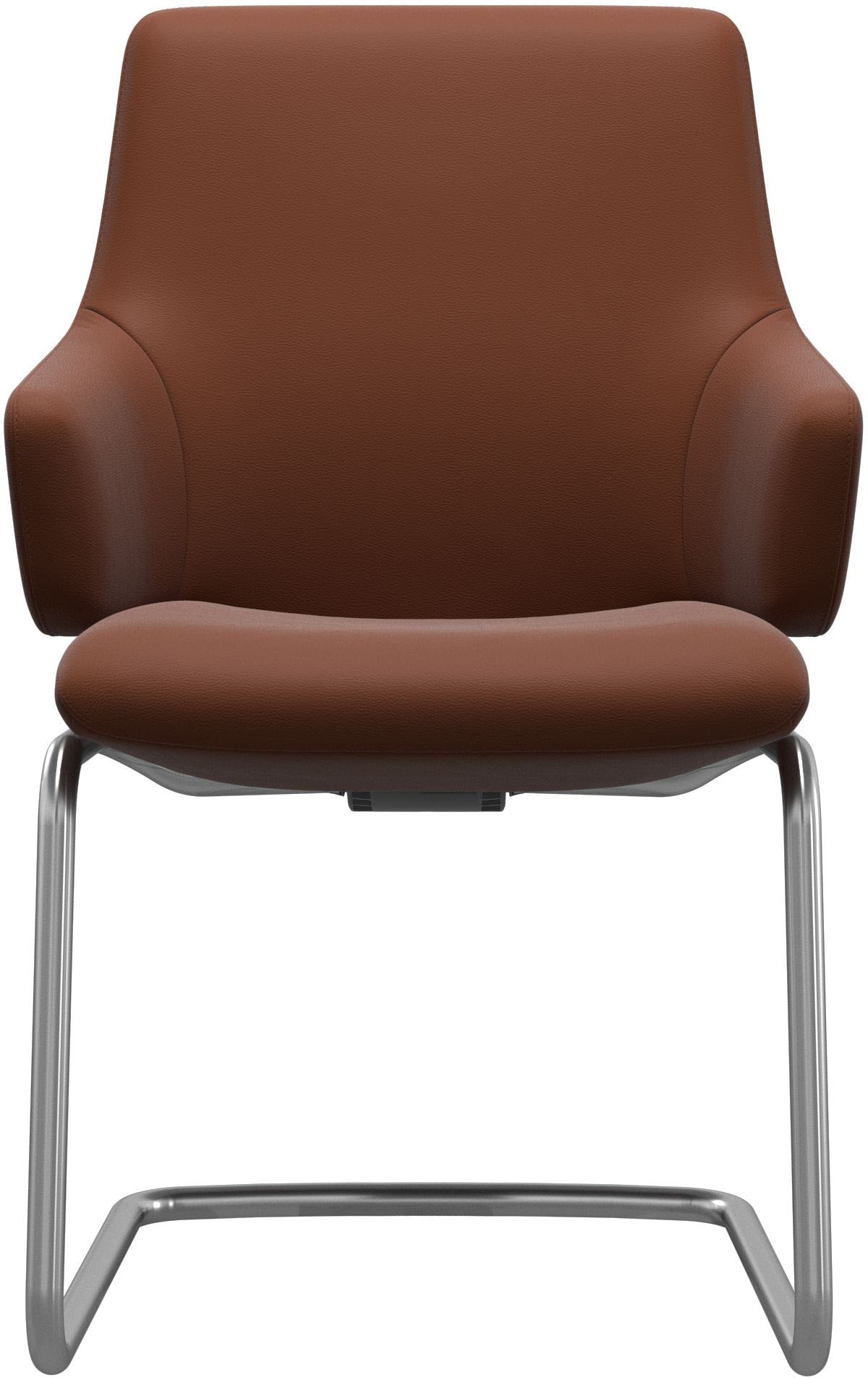 Stressless® Polsterstuhl »Laurel«, Leder PALOMA, Low Back mit Armlehne, Größe L, mit Beinen aus Stahl in Chrom matt
