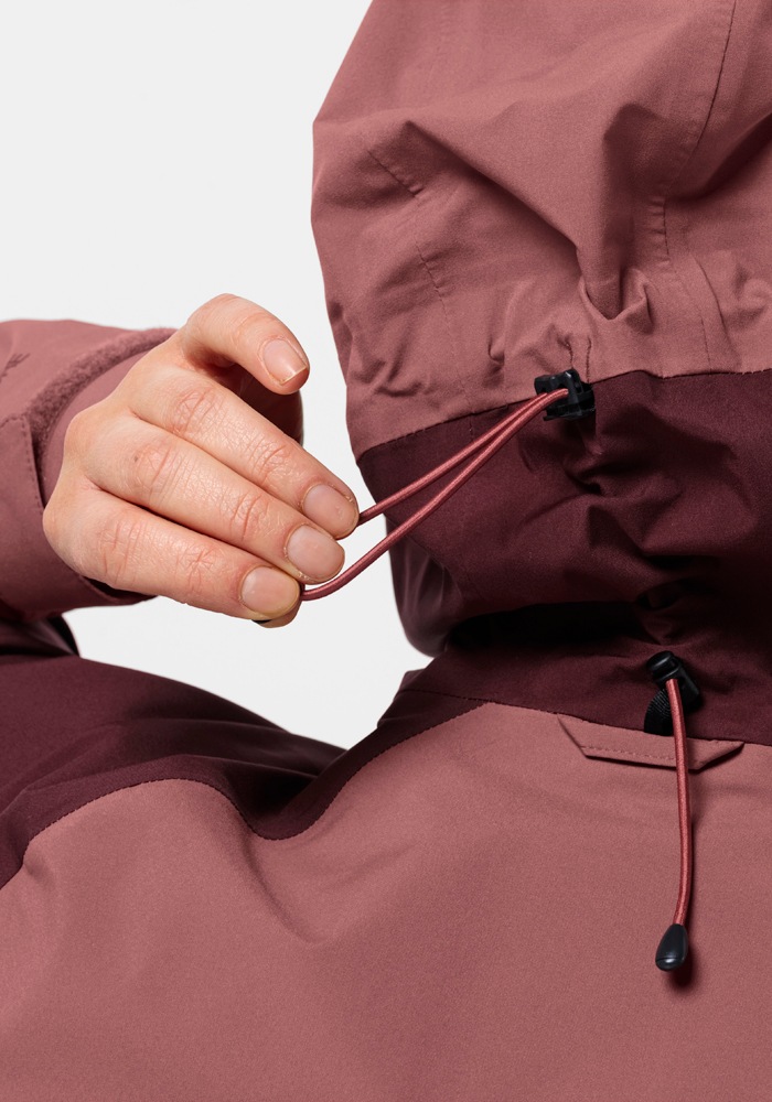 Jack Wolfskin Fahrradjacke »MOROBBIA 3L JKT W«, mit Kapuze