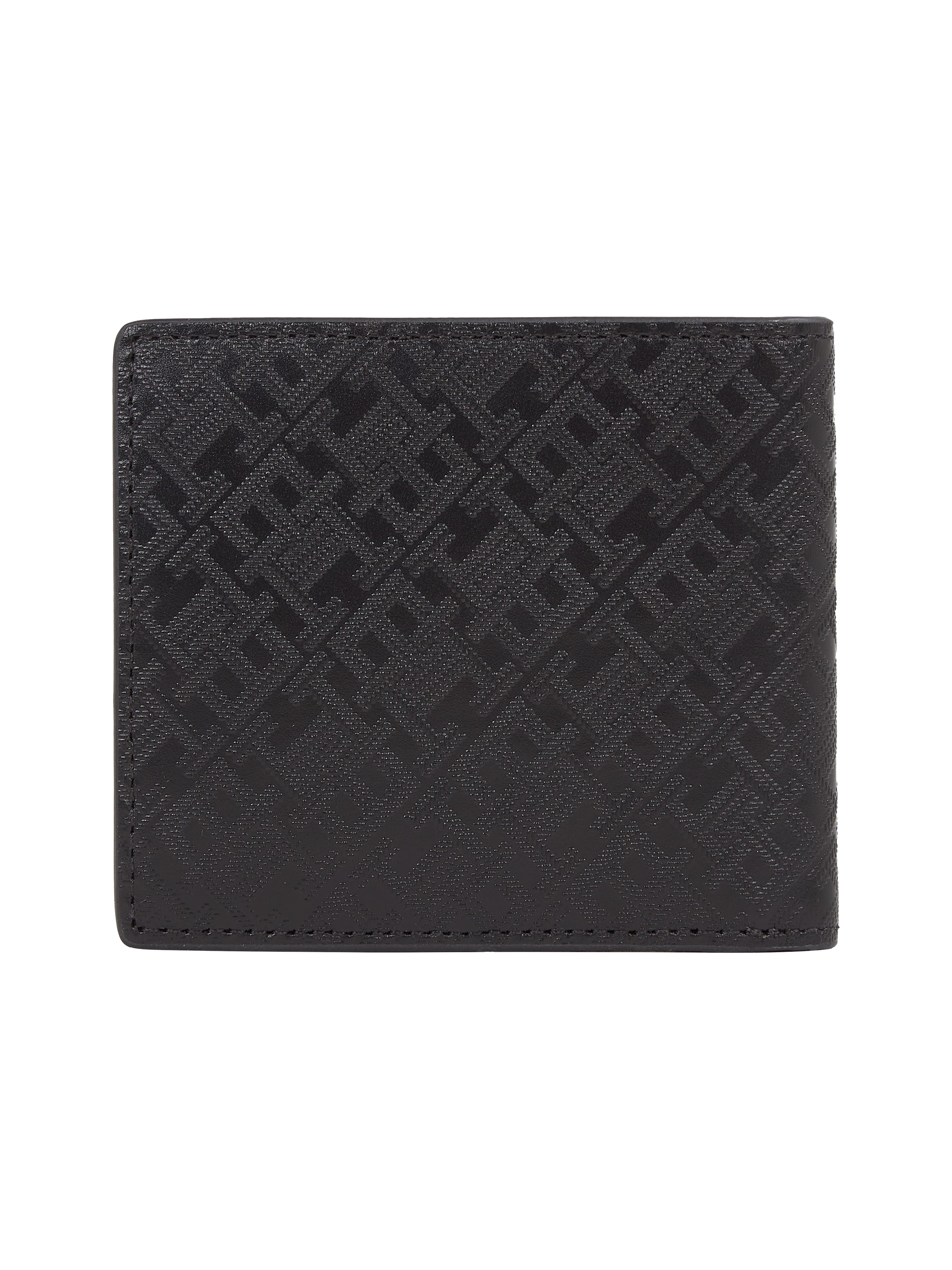 Tommy Hilfiger Geldbörse »TH MONOGRAM MINI CC WALLET«, Men Geldbeutel, Portemonnaie, Kartenetui mit Logo, zum Klappen