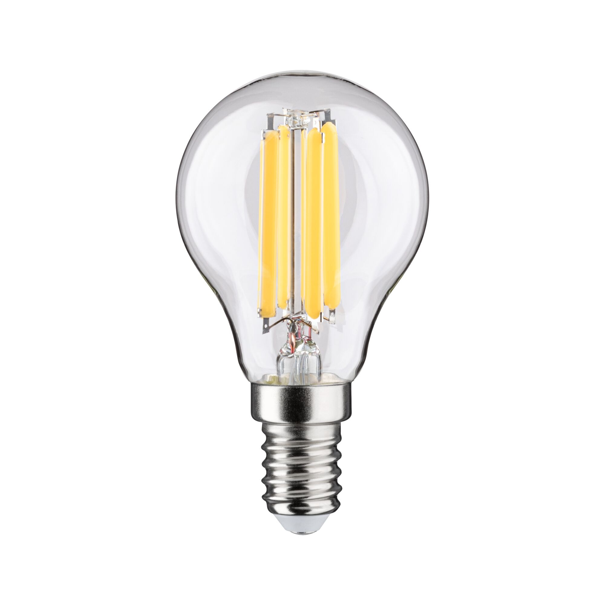 Paulmann LED-Leuchtmittel »Eco-Line Filament 230V LED Tropfen E14 1er-Set 525lm 2,5W 3000K Klar«, E14, 1 St., Warmweiß