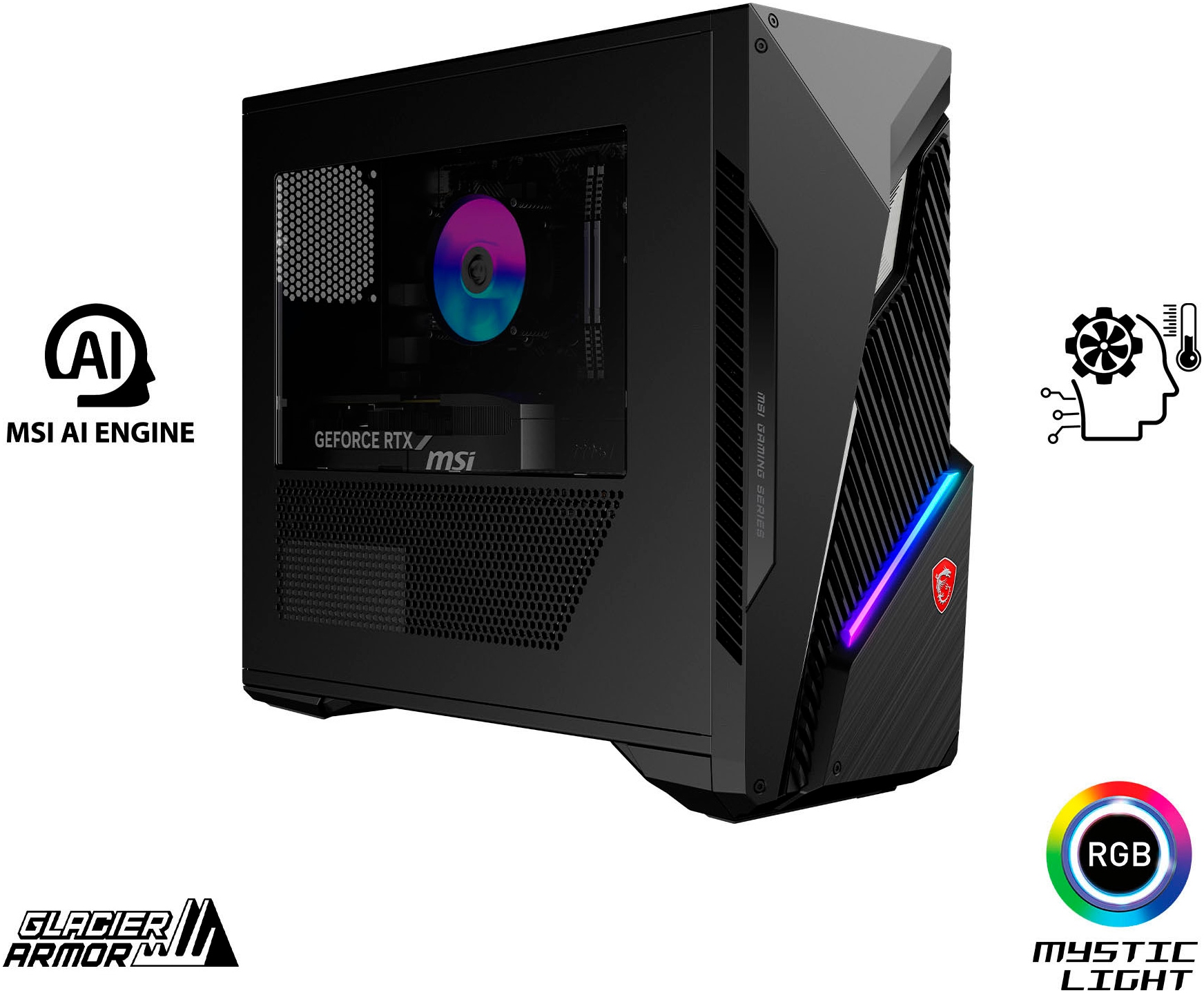 MSI Gaming-PC »MAG Infinite S3 14NVM55-3025DE RTX 5060 Ti 8GB«