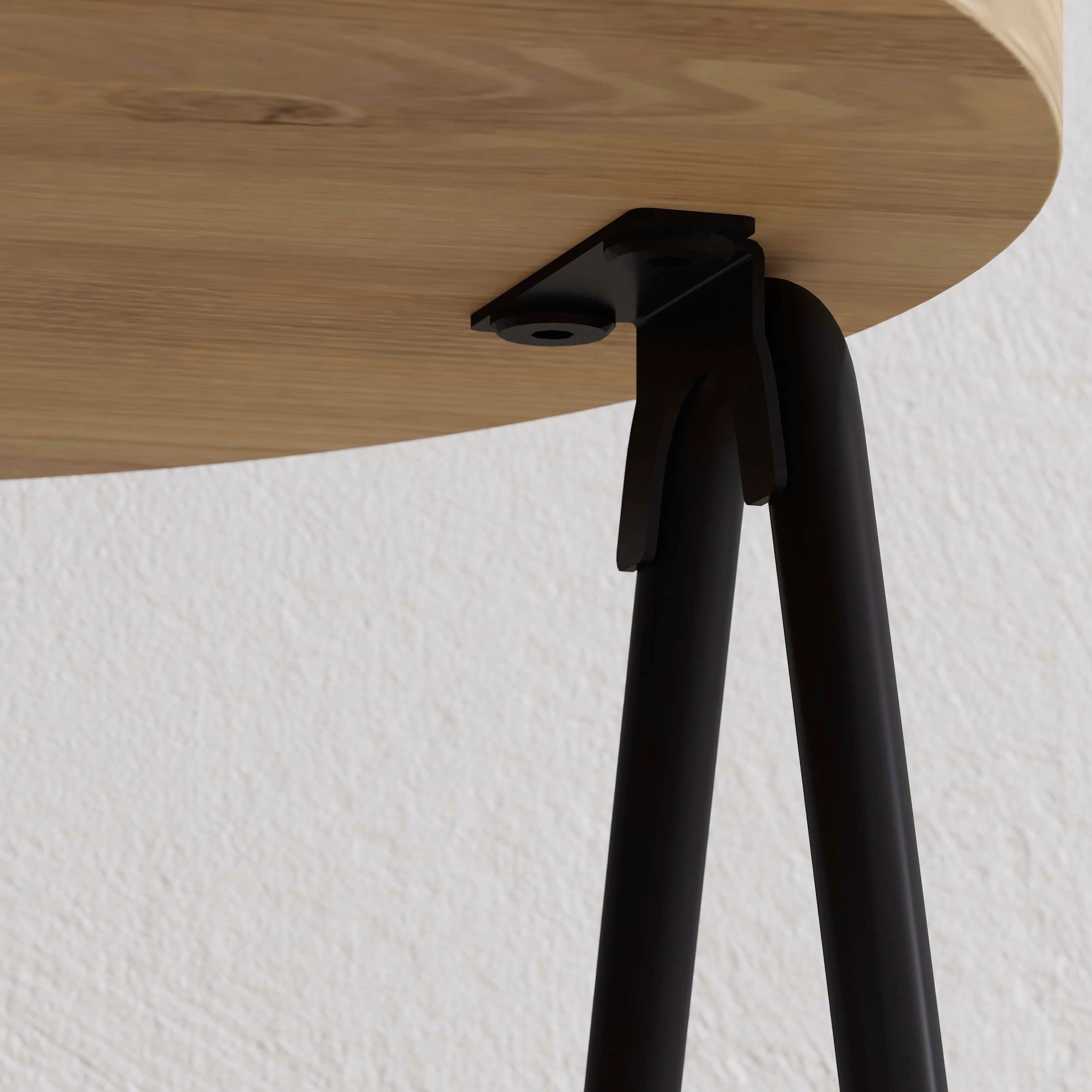 Decortie Beistelltisch »ESSEL BEISTELLTISCH«, (Packung, 1 St.), Leichte Montage, Lagerung, Platzsparend