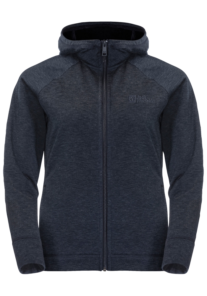 Jack Wolfskin Fleecejacke »WALDSEE HOODED JKT W«, mit Kapuze
