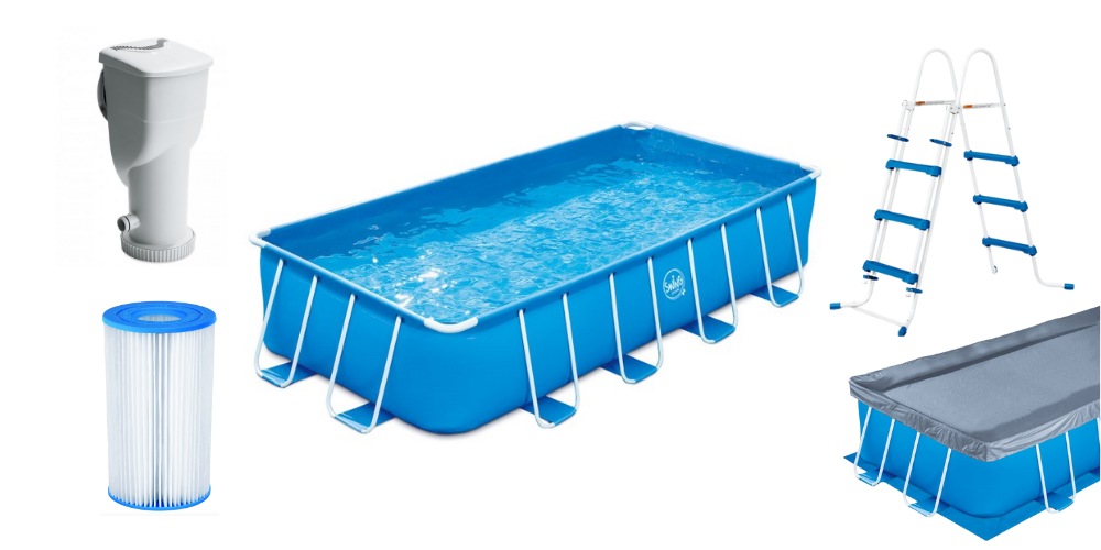 Framepool, (Set, 5 tlg.), BxLxH: 244x488x107 cm