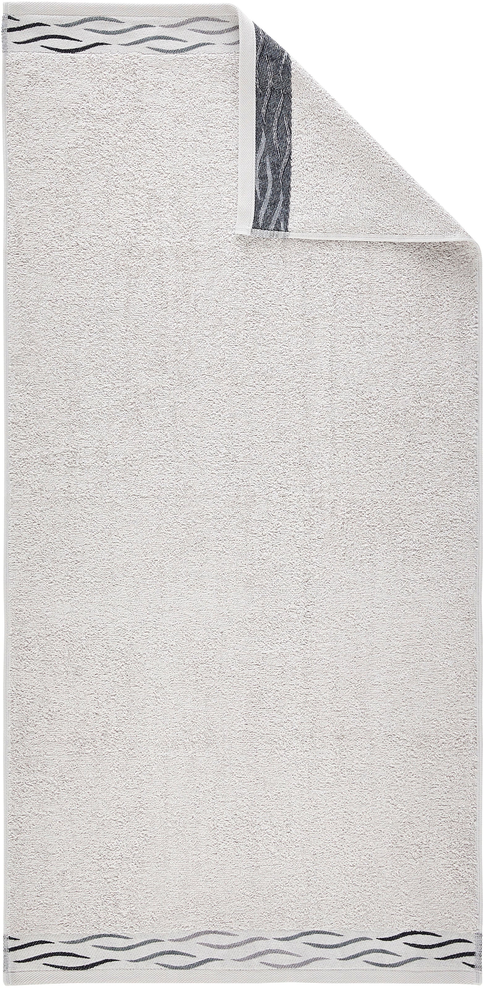 Dyckhoff Handtücher »Wave«, (Set, 2 St.), mit Jacquard-Bordüre