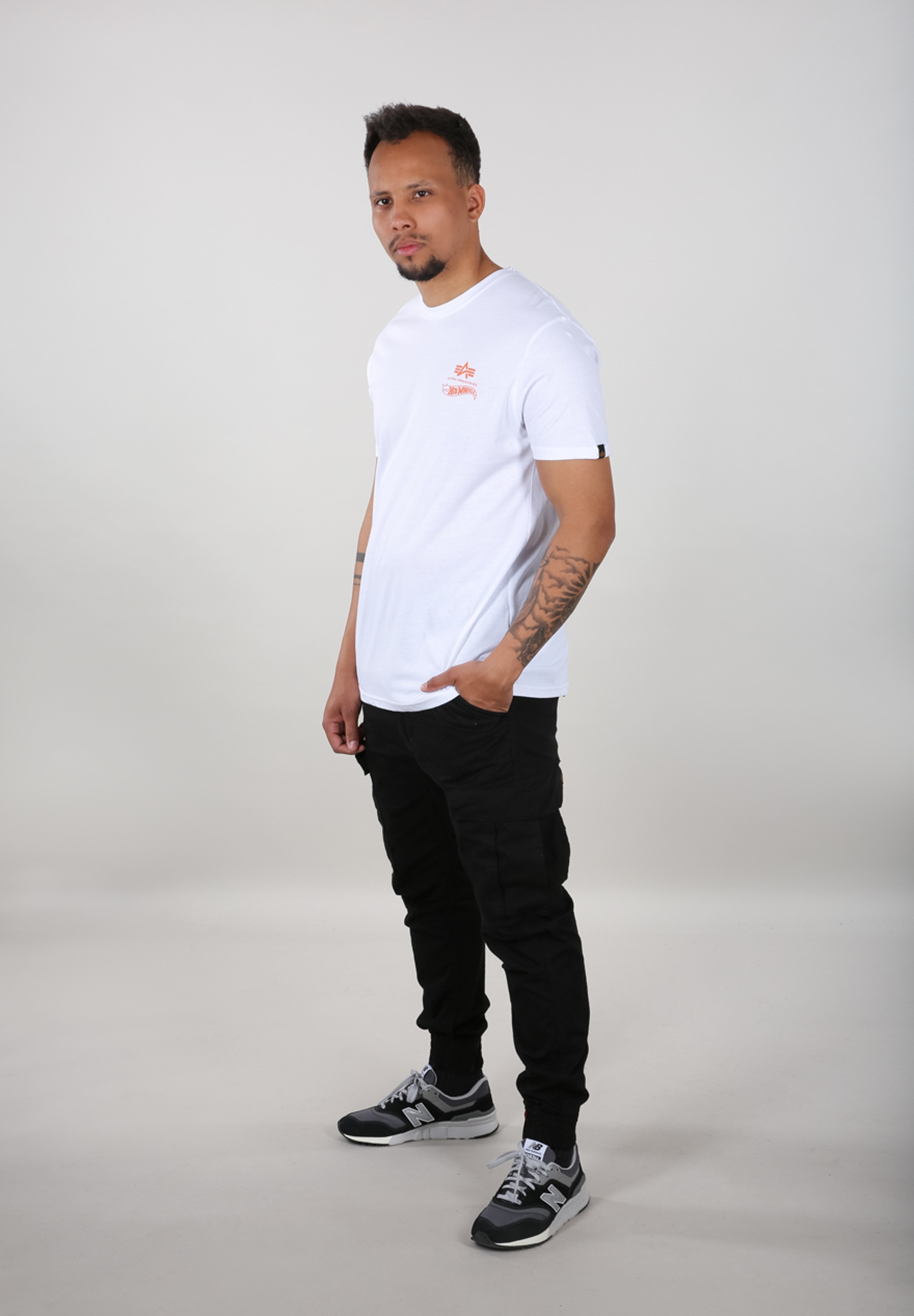 Alpha Industries T-Shirt »Alpha Industries Men - T-Shirts Flame T-Shirt«