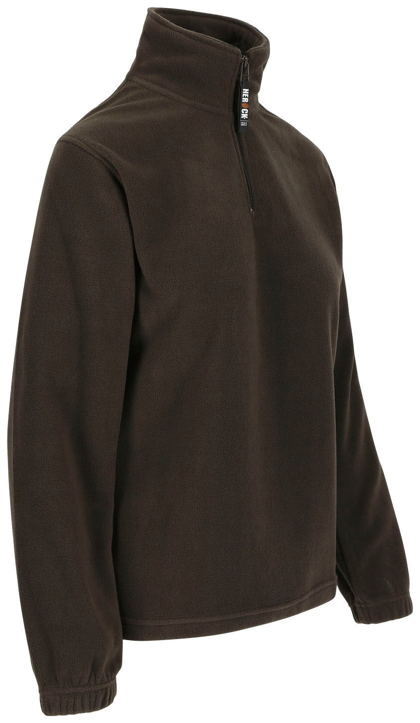 kurzem online bestellen Fleece-Sweater«, Herock »Aurora-Demen mit elastichem Reißverschluss und Damenfleecepullover Bündchen Stehkragenpullover