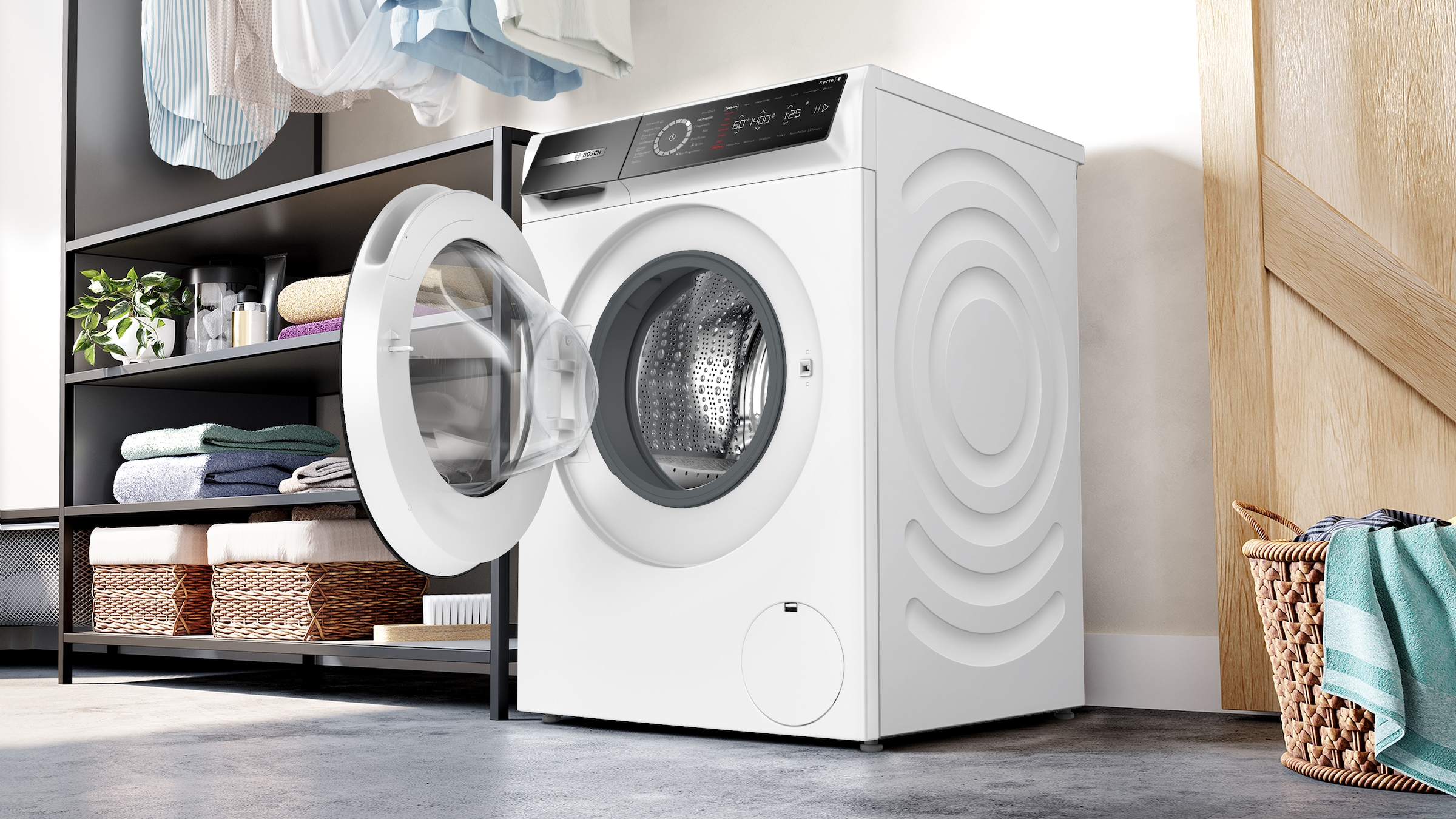 BOSCH Waschmaschine Serie 8 »WGB244073« 9 kg 1400 U/min