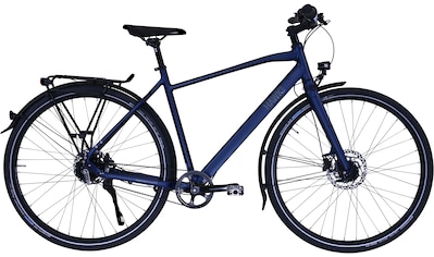 HAWK Bikes Trekkingrad »HAWK Trekking Gent Super Deluxe Ocean Blue«, 8 Gang, Shimano,... kaufen