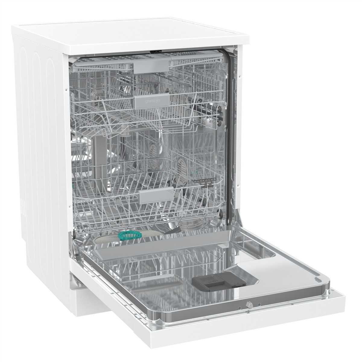 GORENJE Standgeschirrspüler »GS643C90W«, 16 Maßgedecke, TotalDry - auto. Türöffnung