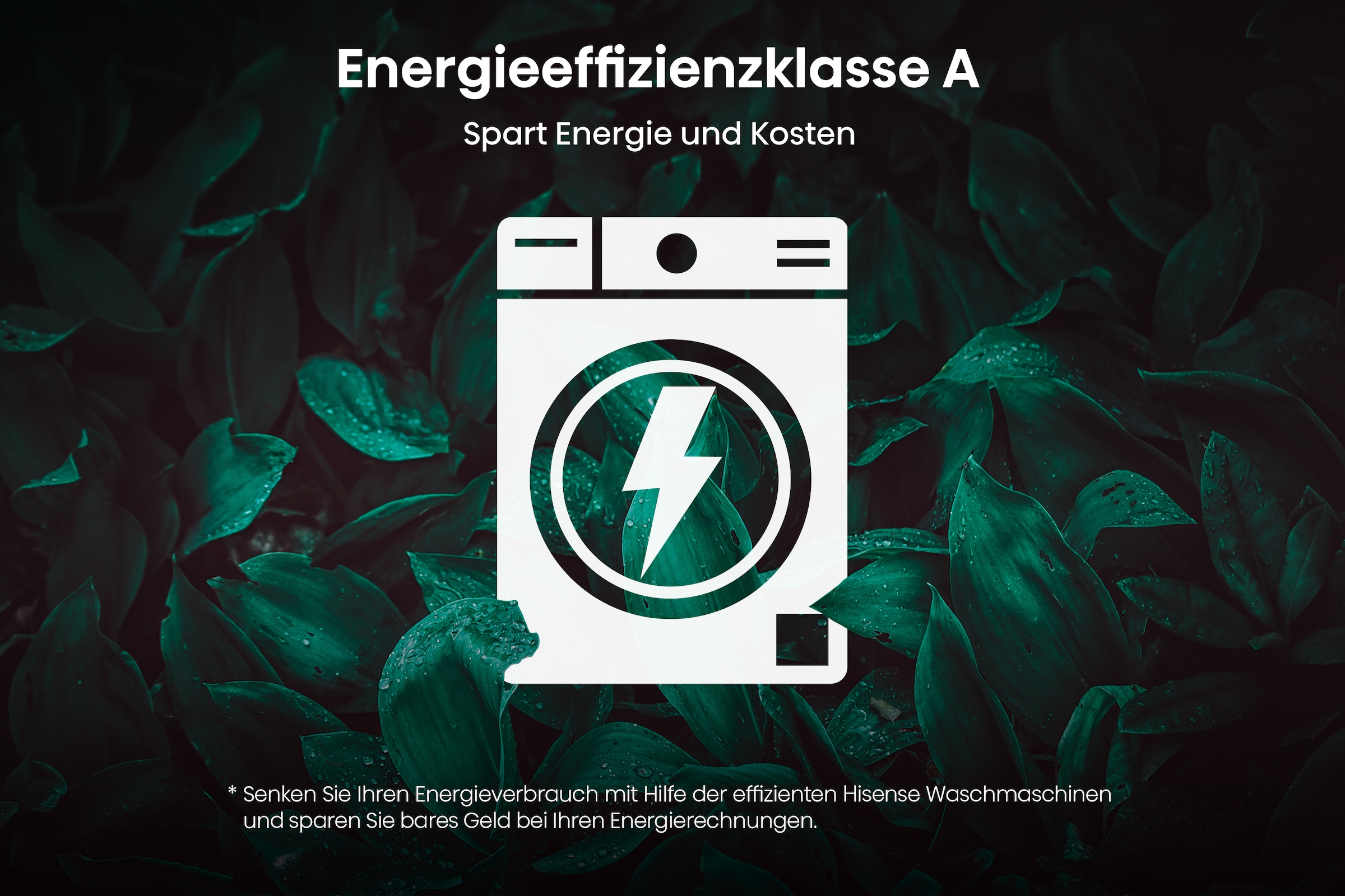 Hisense Waschmaschine »WF5S1045BB«, 10,5 kg, 1400 U/min, AutoDosing