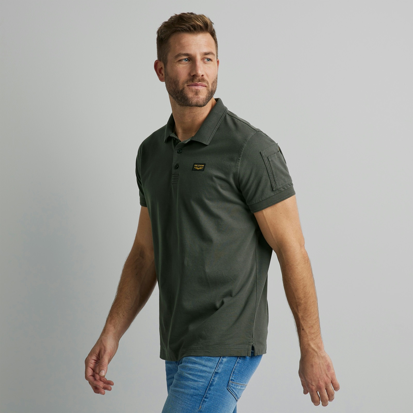PME LEGEND Poloshirt, mit Logostickerei