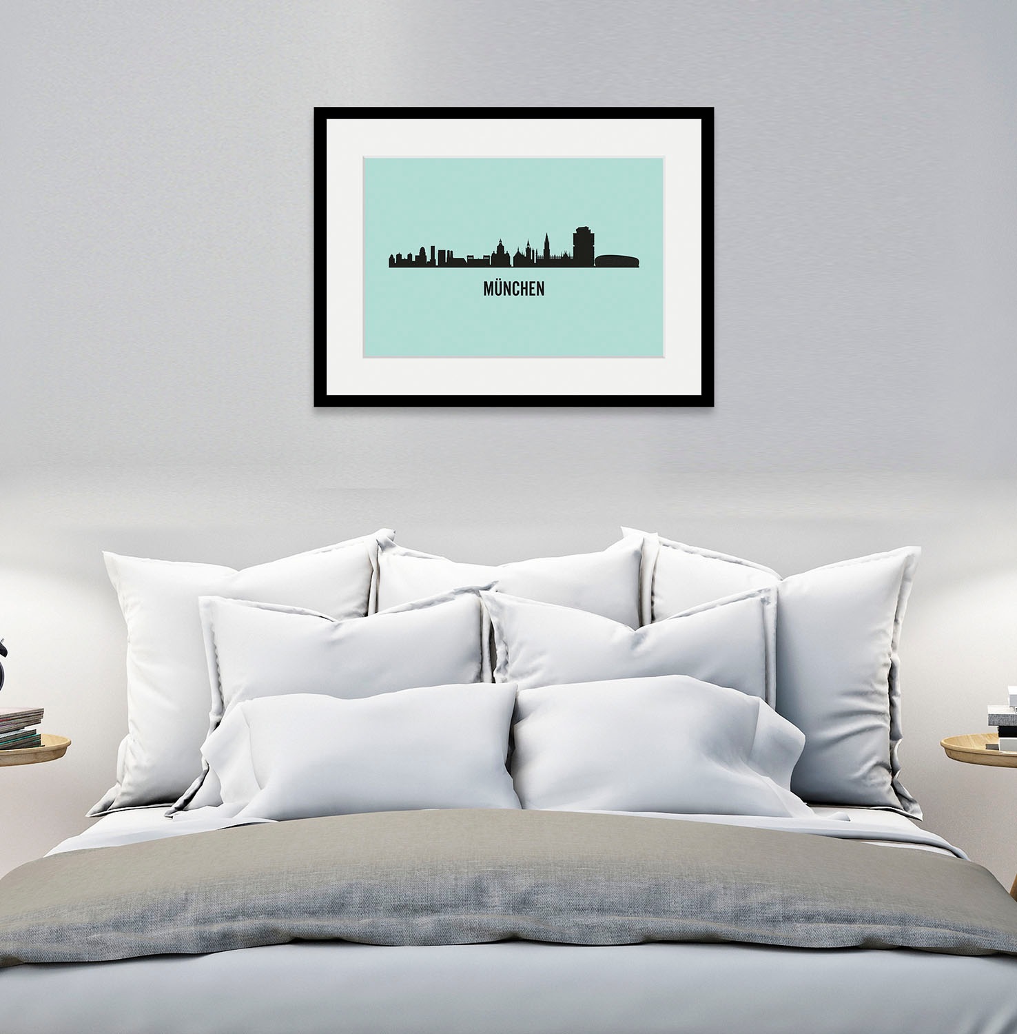 queence Bild "München Skyline", Städte, (1 St.) günstig online kaufen