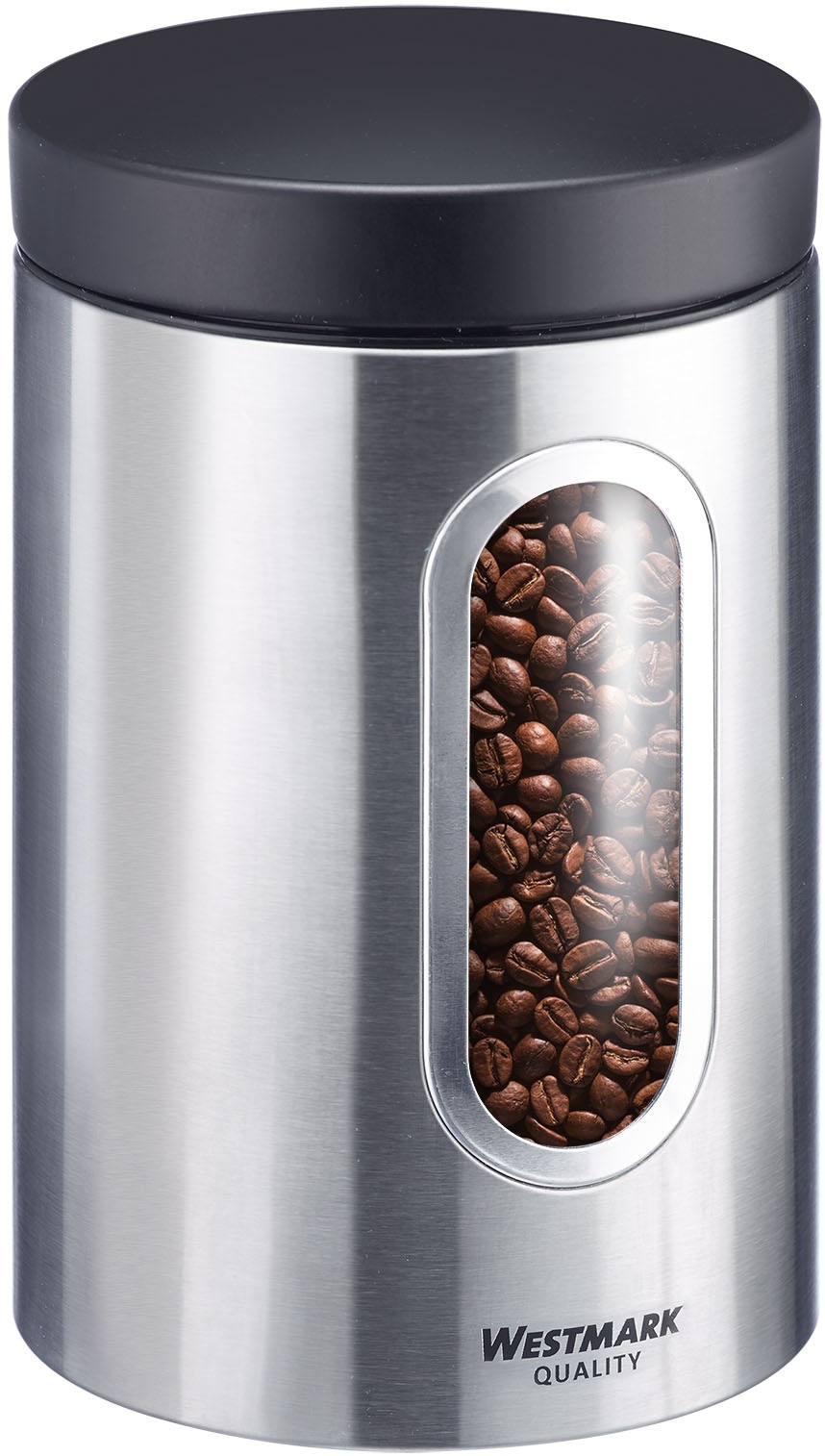 WESTMARK Vorratsdose »Vorratsdose mit Fenster 1800 ml«, (1 tlg.), Edelstahl günstig online kaufen
