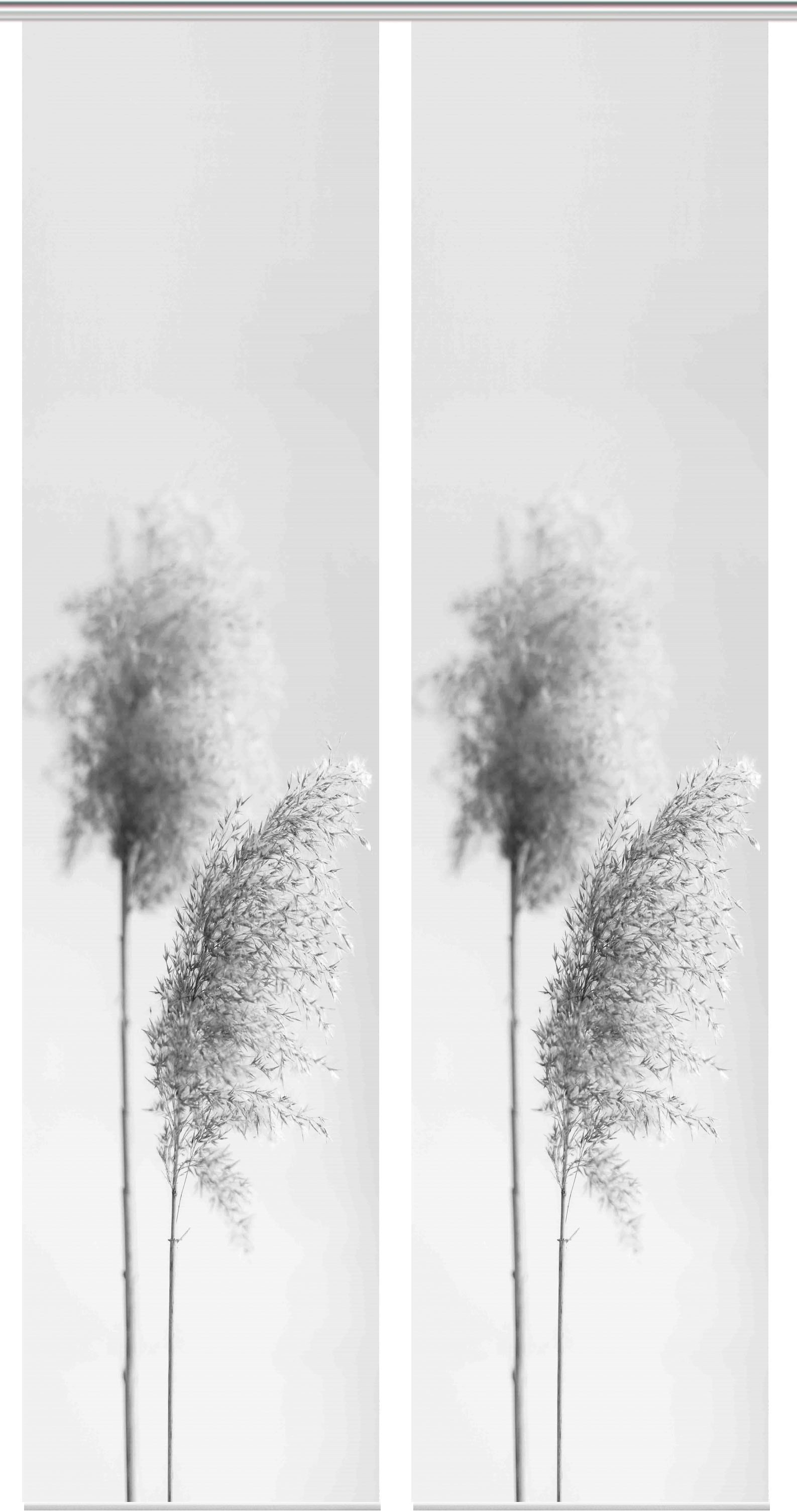 Vision S Schiebegardine »IRLOS 2er SET« Paneelwagen 2 Stk. tlg. Schiebevorhang Digidruck 2er Set IRLOS