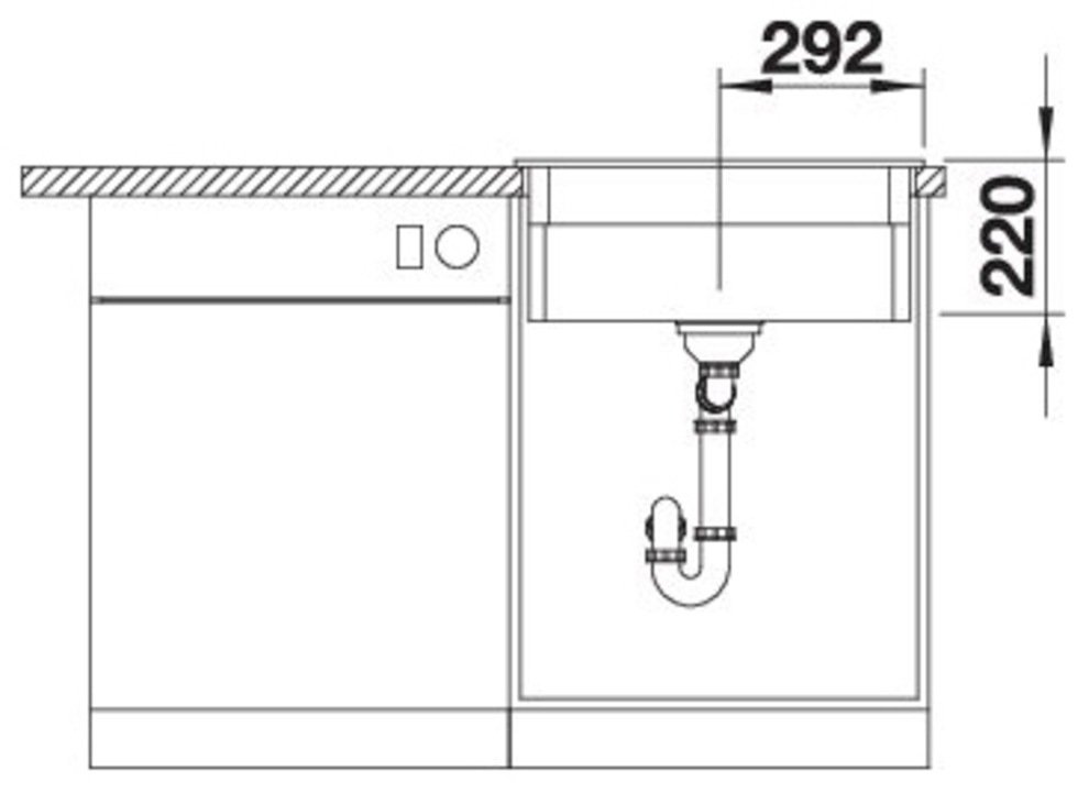 Blanco Küchenspüle »ETAGON 6«, zum wechselseitigen Einbau geeignet, inklusive 2 ETAGON-Schienen