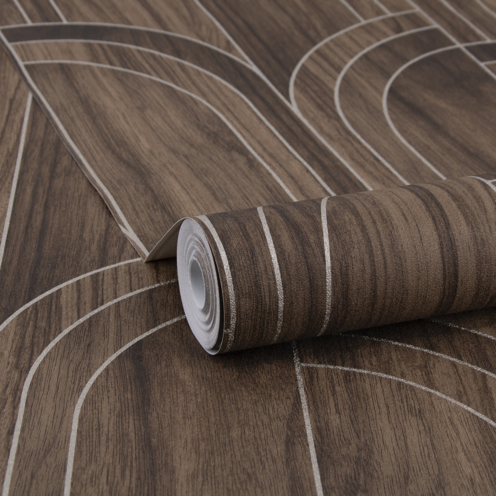 Sublime Vliestapete »MODELLA WOOD WALNUT«, Holz, Design Tapeten günstig online kaufen