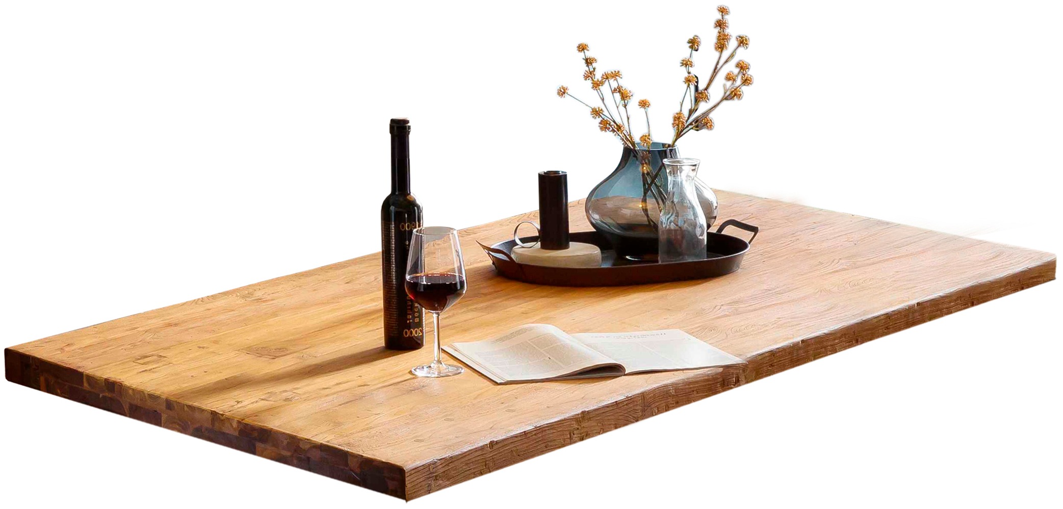 SIT Tischplatte 1 Stk. tlg. aus recyceltem Teakholz Natur