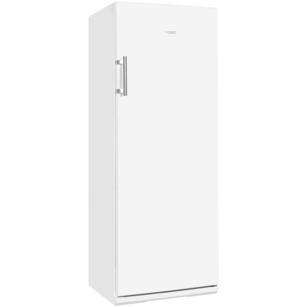 exquisit Getränkekühlschrank »GKS31-V-H-280F weiss«, GKS31-V-H-280F weiss, 163 cm hoch, 60 cm breit