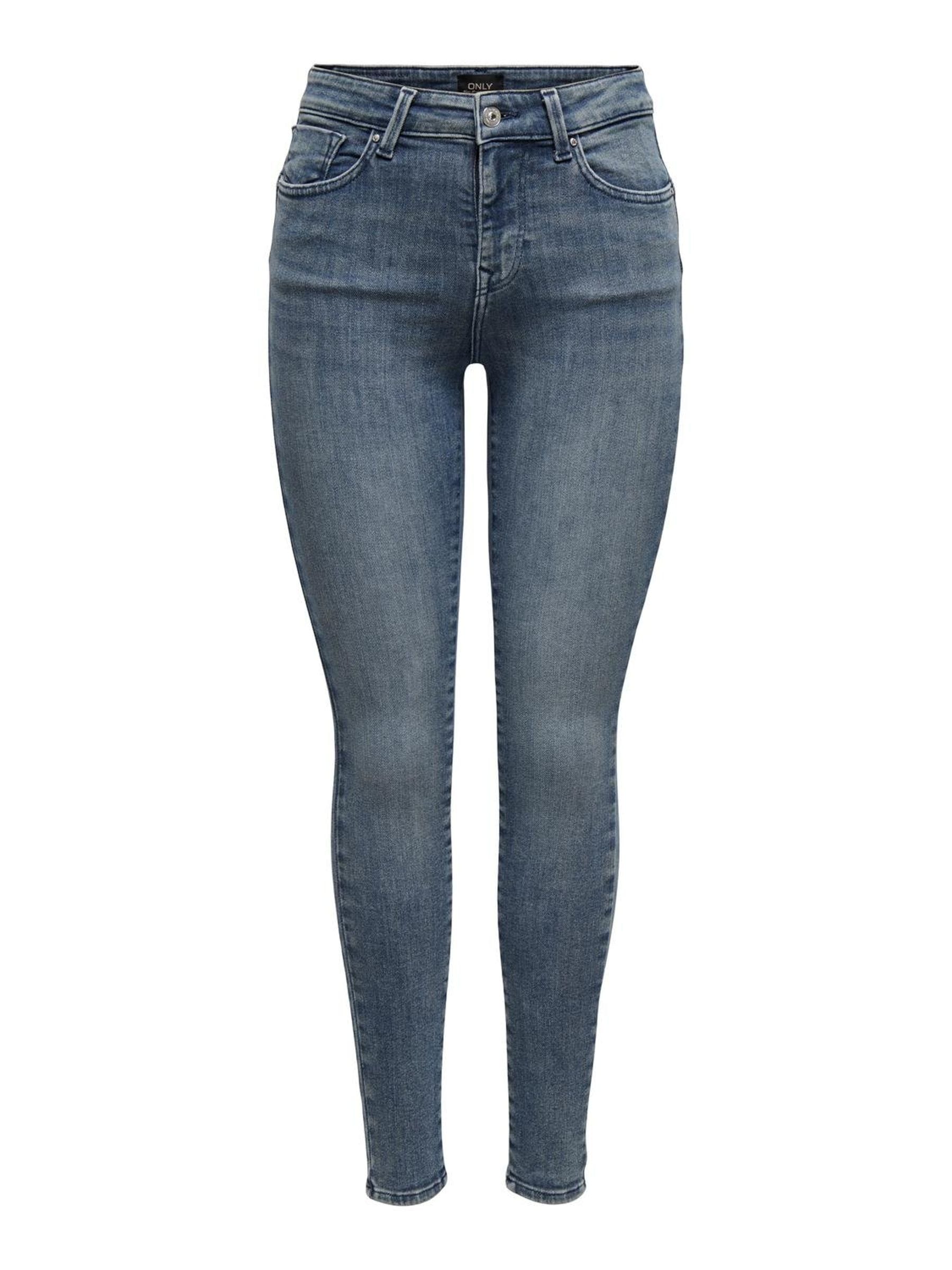 ONLY Skinny-fit-Jeans »ONLPOWER MID PUSH UP SK DNM TAI886«