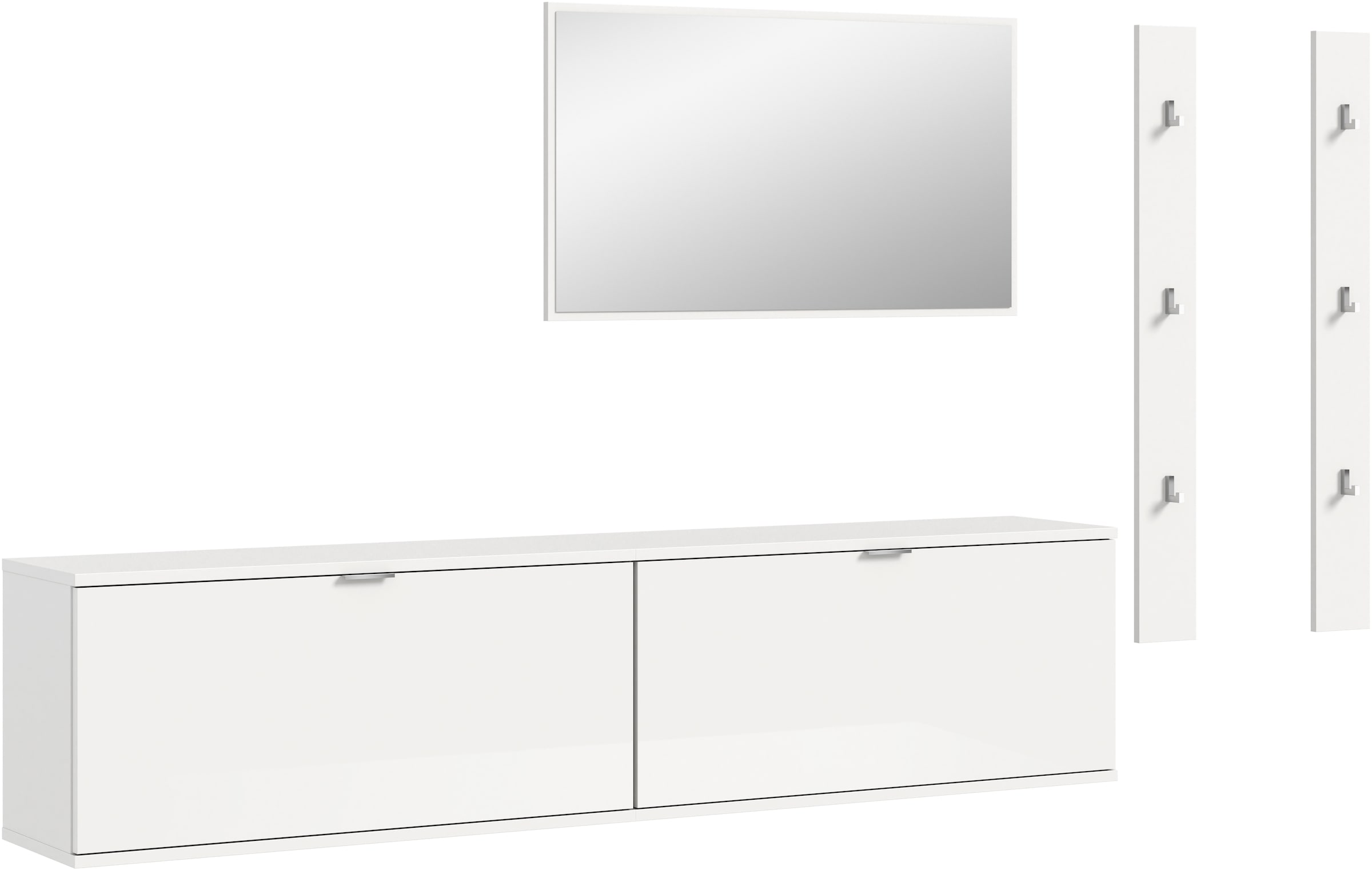 INOSIGN Garderoben-Set, (4 St.), Trondheim, Garderobenset 4-tlg.Breite 237 günstig online kaufen