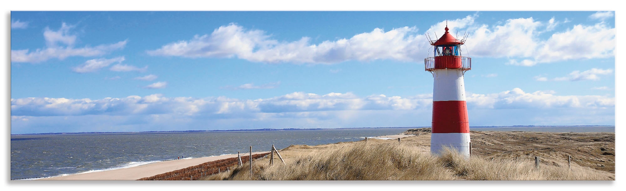 Artland Küchenrückwand »Leuchtturm Sylt«, (1 tlg.), Alu Spritzschutz mit Kl günstig online kaufen