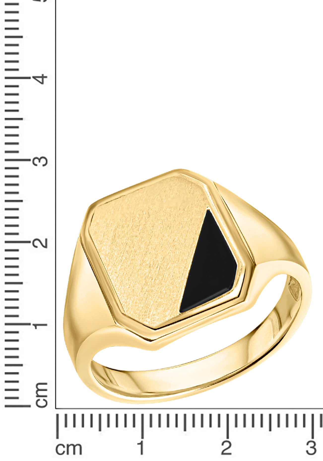 Firetti Fingerring »Schmuck Geschenk Silber 925 Herrenring Silberring Siegelring«, mit Achat