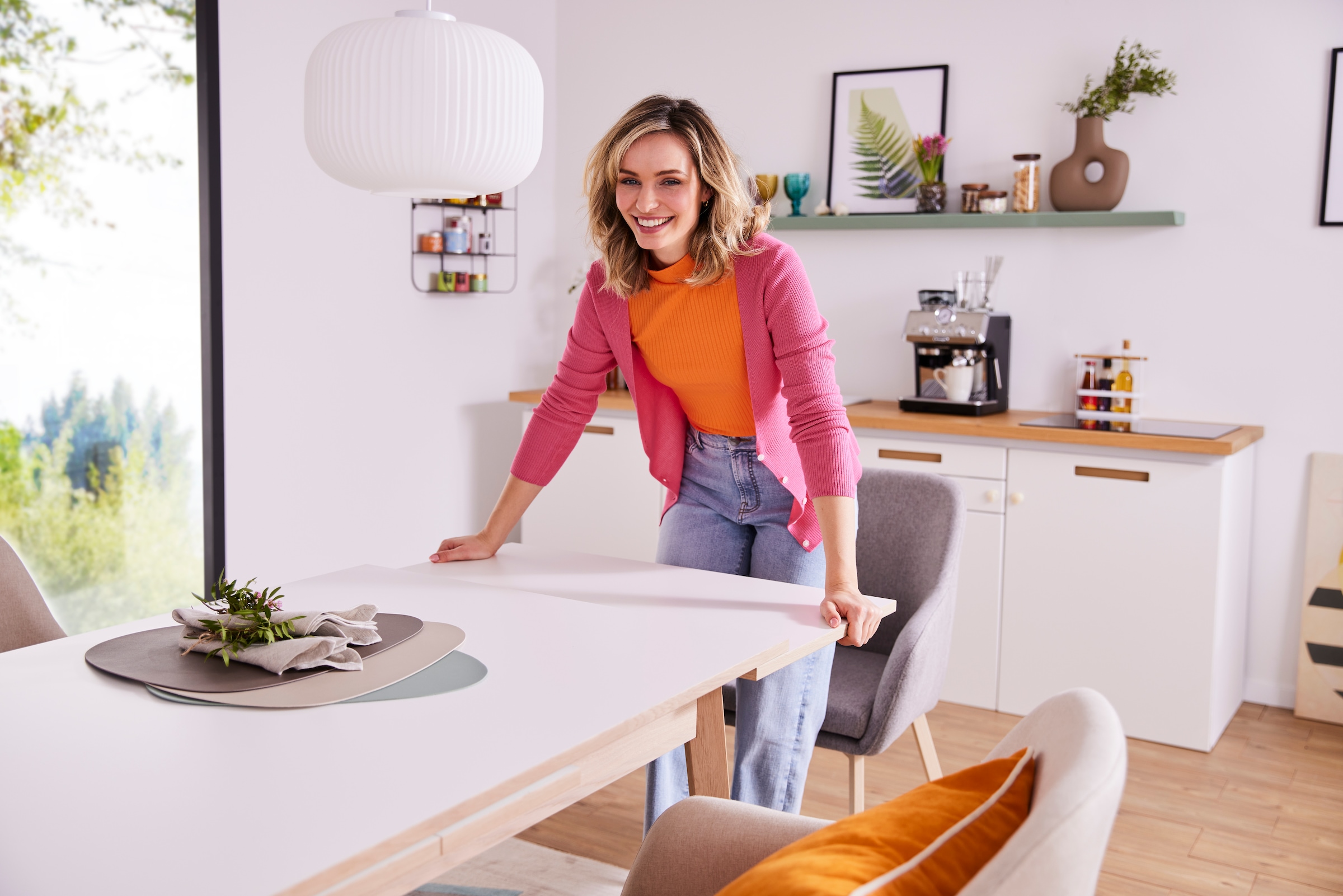 Hammel Furniture Esstisch »Basic Single, ausziehbar 120-220cm, mit innenlie günstig online kaufen