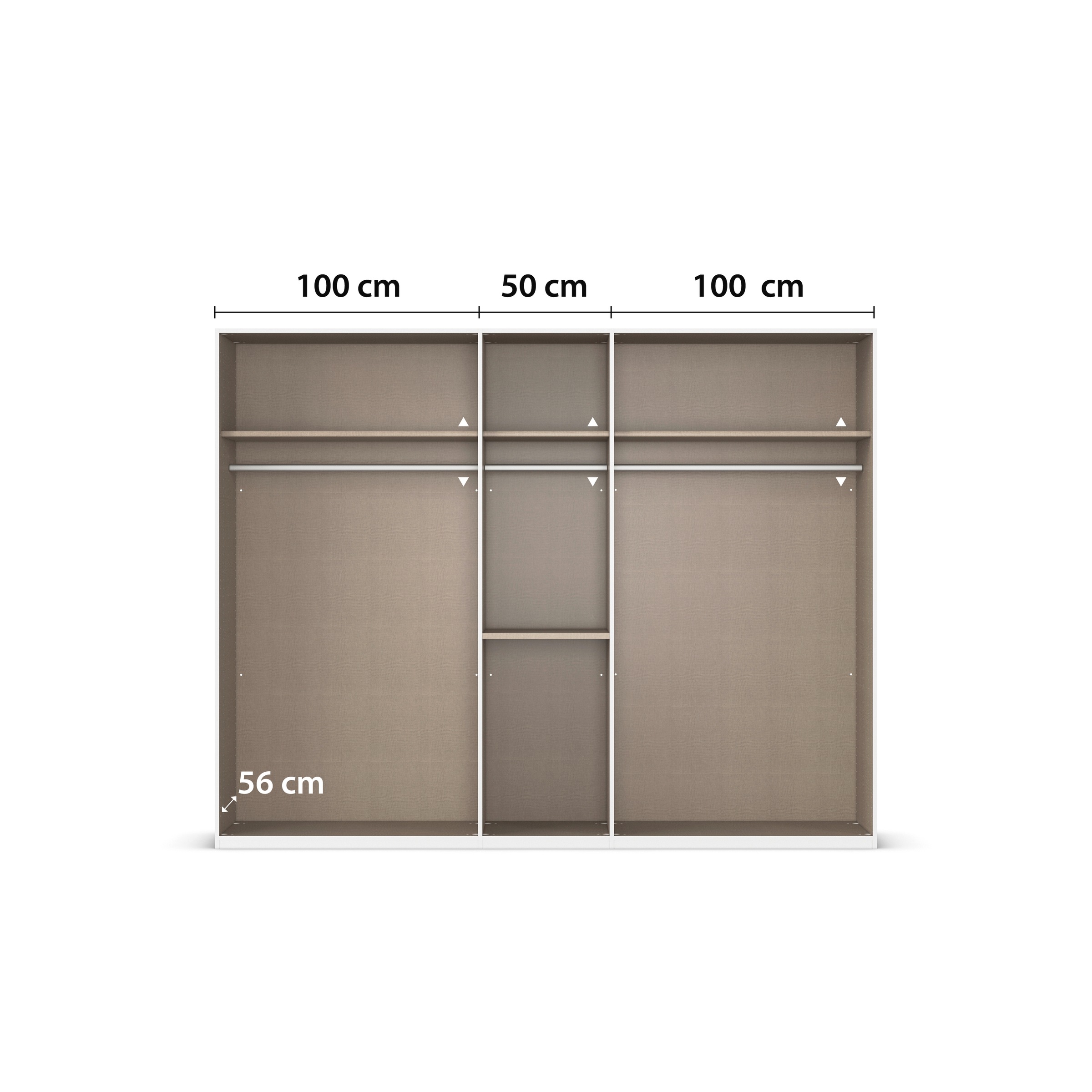 rauch Drehtürenschrank »Kleiderschrank Schrank Garderobe Schlafzimmerschrank EVELYN«, (in 2 Höhen 197 oder 210 cm erhältlich), in elegantem Stil mit Schubladen 3 Breiten und 2 Höhen MADE IN GERMANY