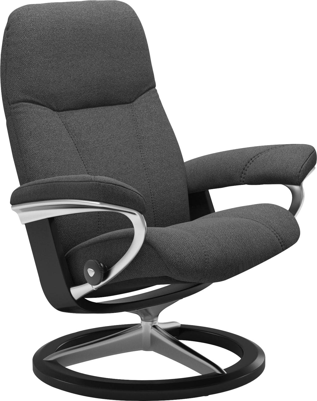 Stressless Relaxsessel "Consul", mit Signature Base, Größe S, Gestell Schwa günstig online kaufen