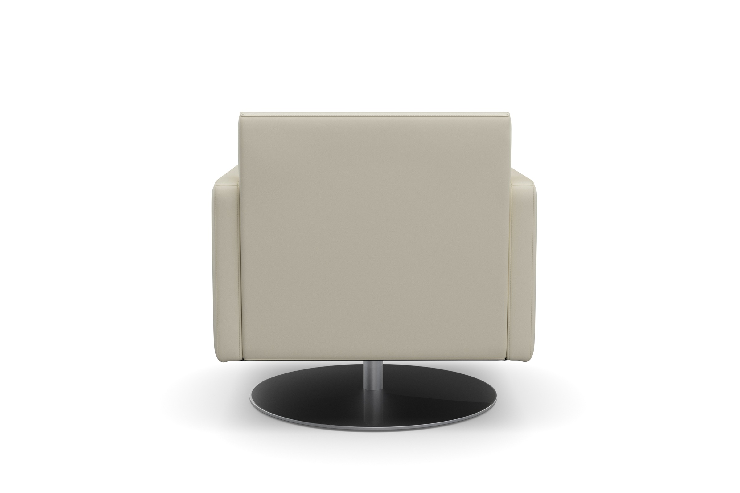machalke® Drehsessel »single«, Ledersessel mit Drehteller, inklusive Drehfunktion