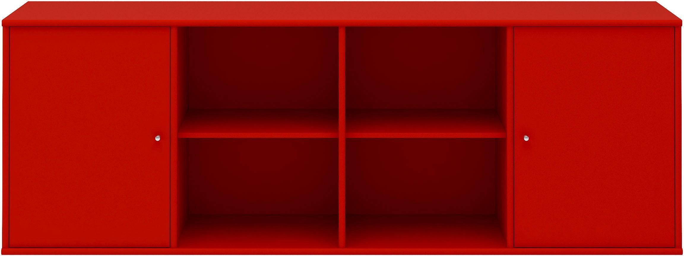 Hammel Furniture Sideboard »Mistral, Hochwertig Schrank, hängend/stehend montierbar«, mit zwei Türen, B: 177 cm, anpassungsbar Designmöbel