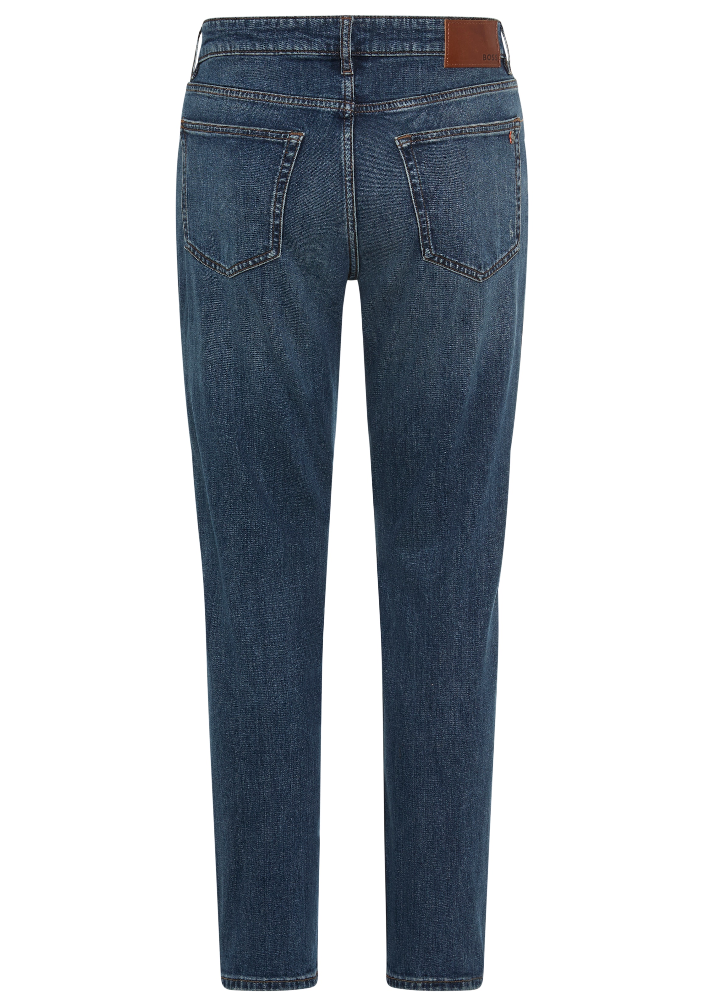 BOSS ORANGE Regular-fit-Jeans »TROY BO«, normale Bundhöhe, Regular Fit, Destroyed-Effekte