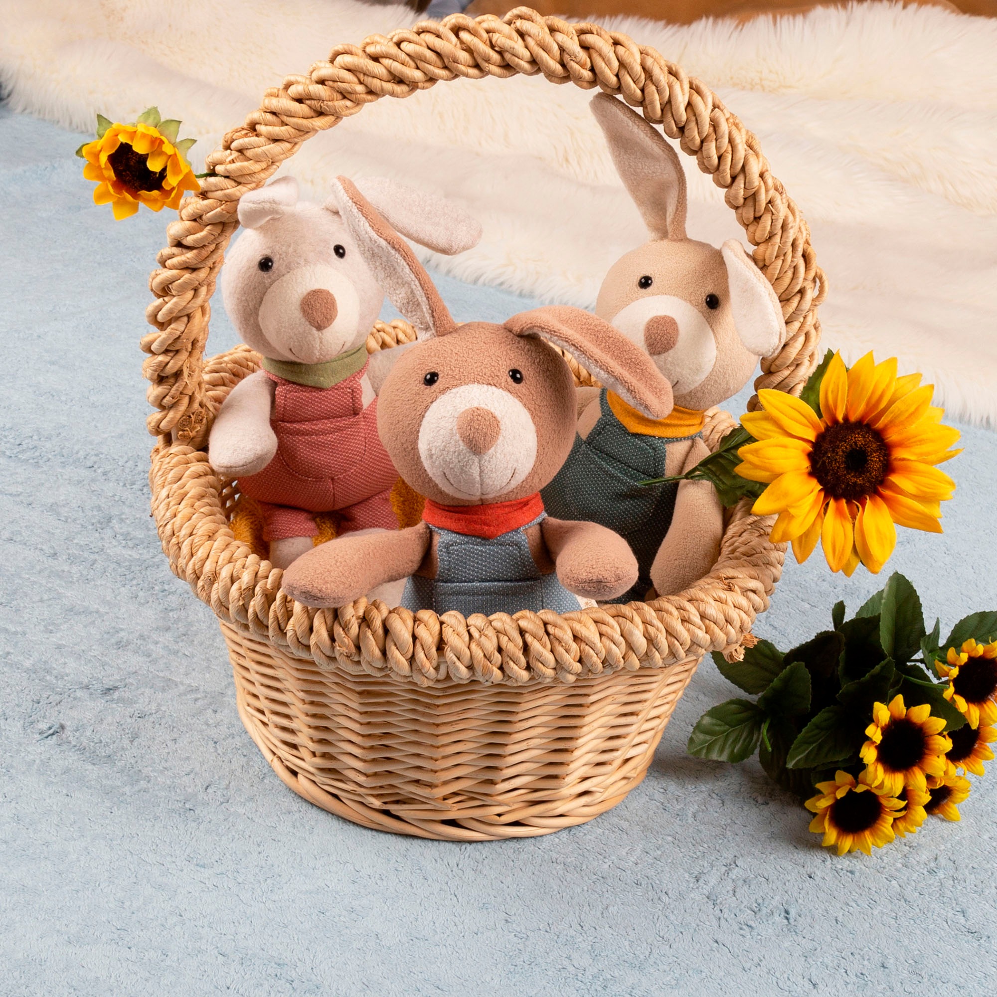 Sigikid Kuscheltier »Sweety, Latzhosen Hase, grün«