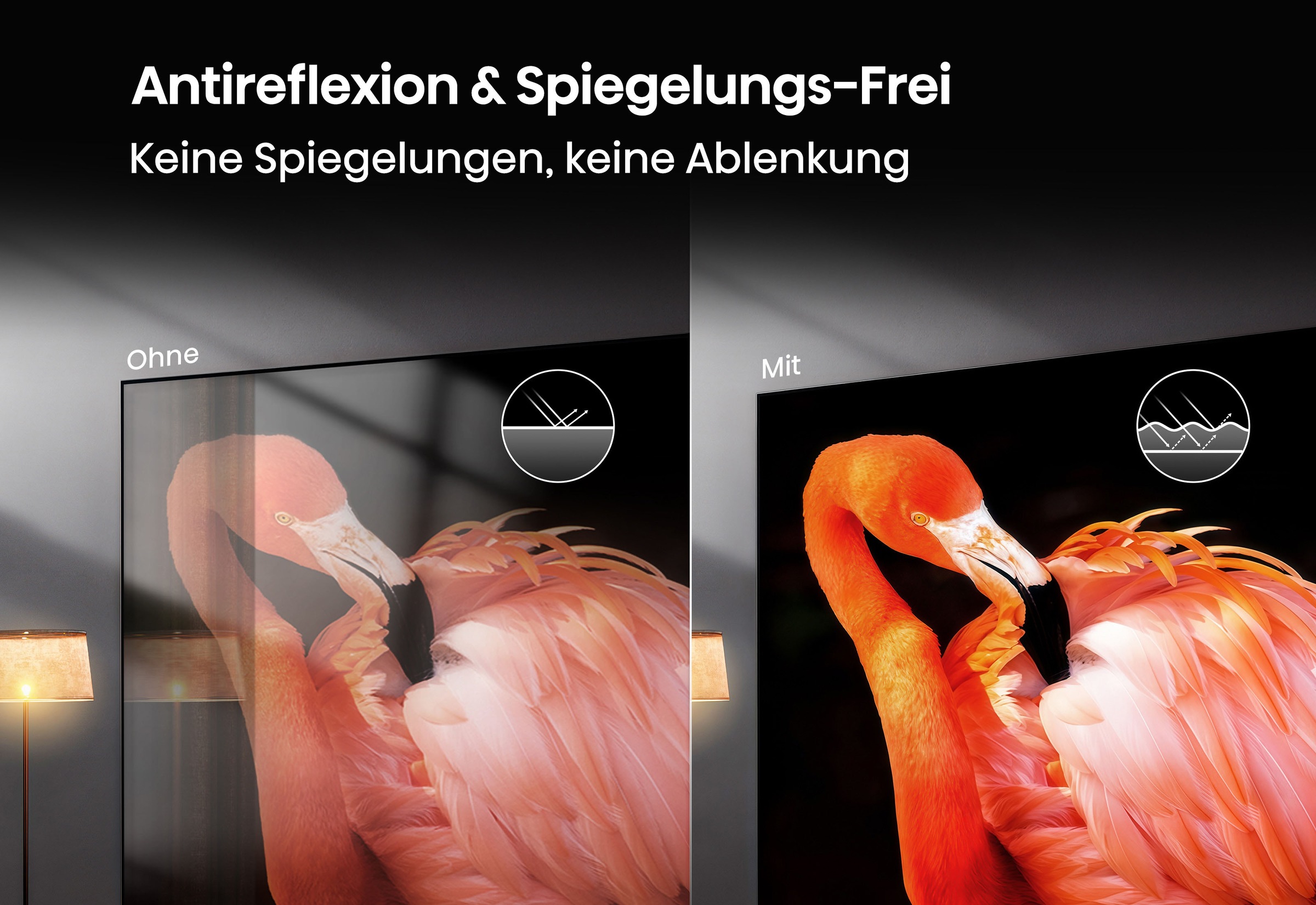 Hisense Mini-LED-Fernseher »55UR8DS« 139 cm/55 ″ Smart-TV