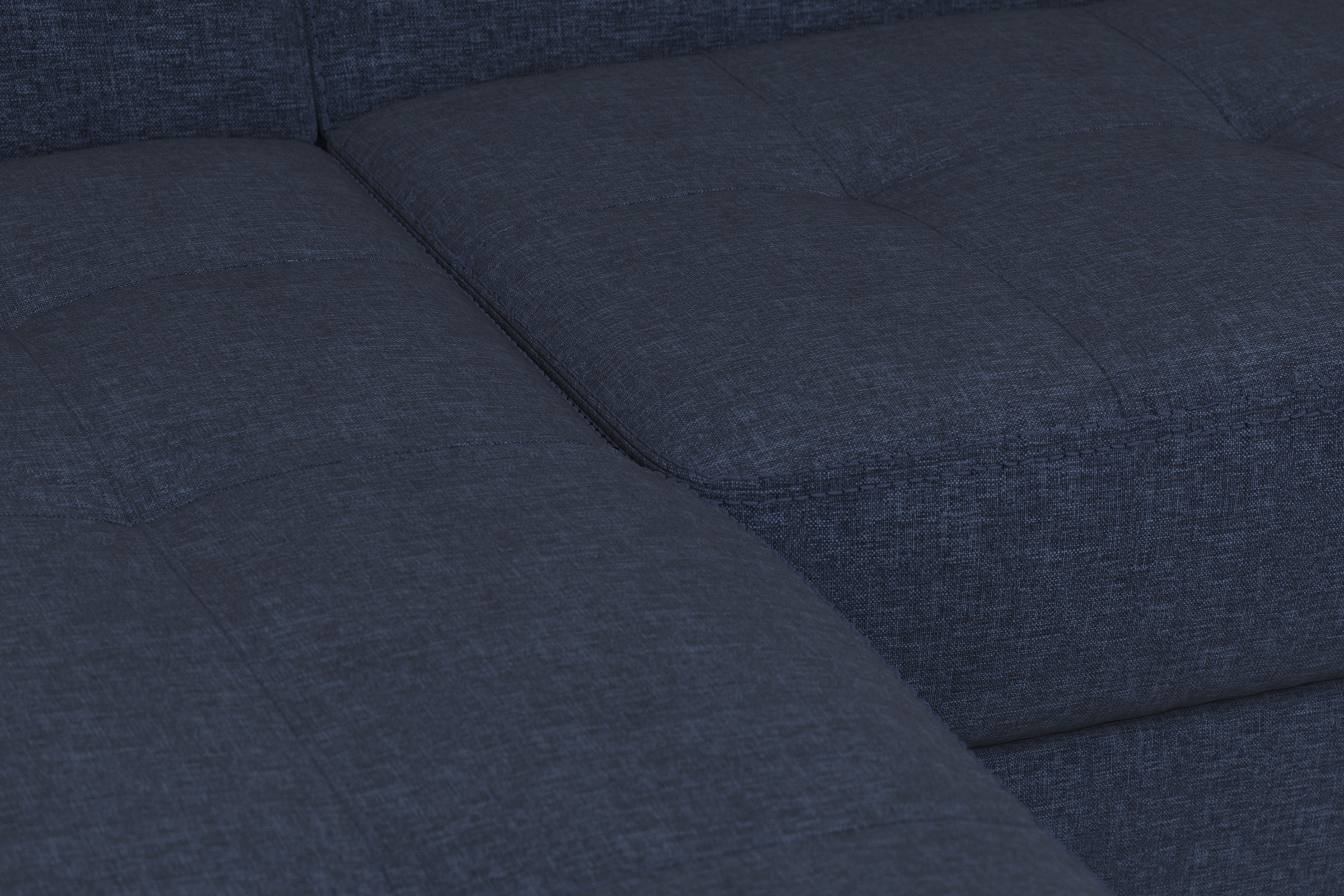 DOMO collection Ecksofa »Capelo, komfortabel, klare Linien zeichnen dieses Design aus, L-Form«, mit Armteilverstellung, wahlweise mit Bettfunktion, Federkern