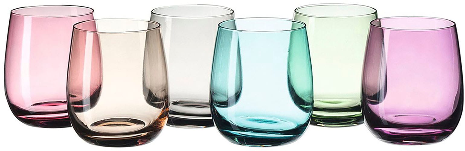 Whiskyglas »SORA«, (Set, 6 tlg.), 360 ml, 6-teilig
