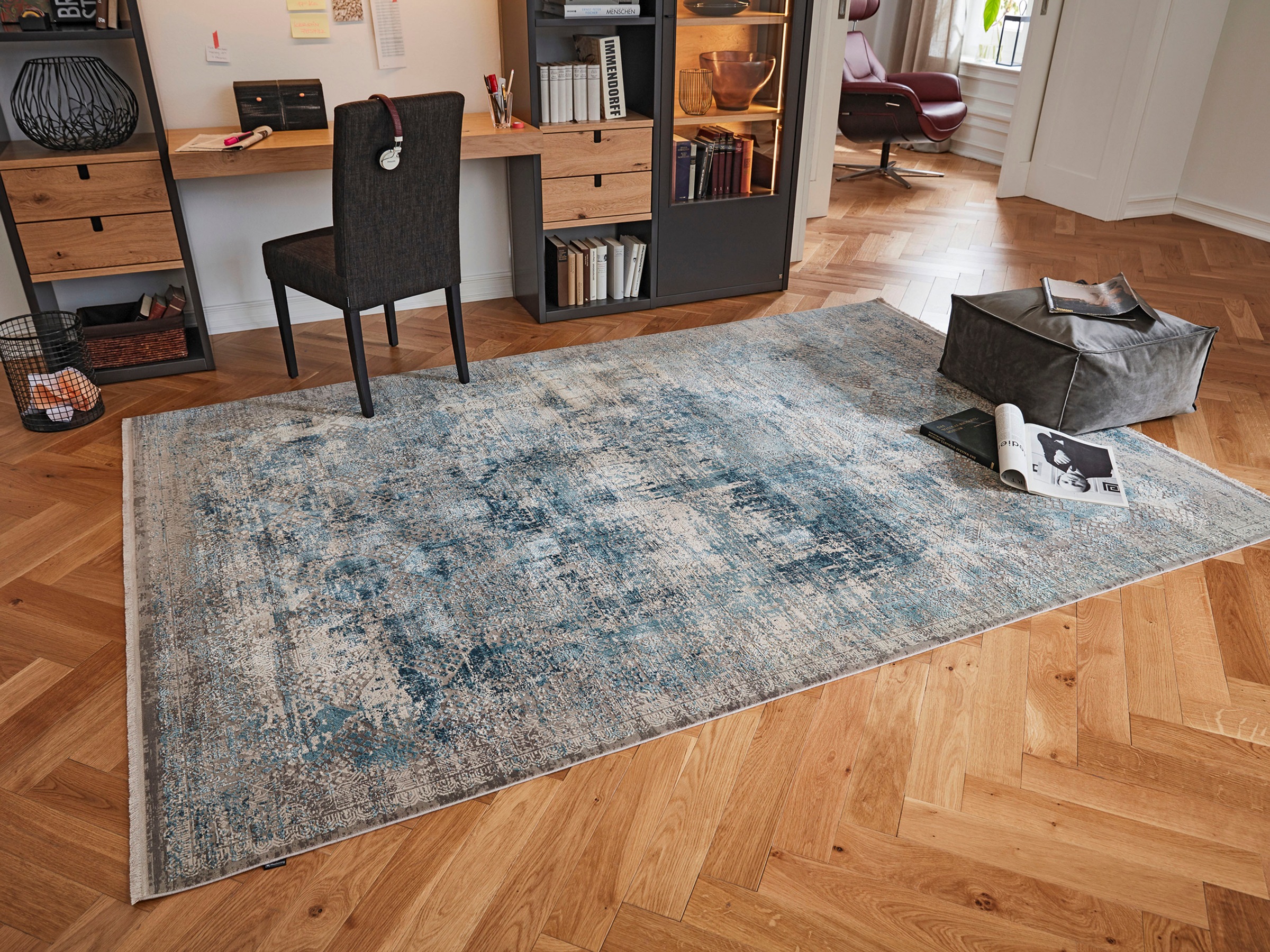 Musterring Teppich »APOLLO«, rechteckig, 8 mm Höhe, exclusive MUSTERRING DELUXE COLLECTION hochwertig gekettelt Fransen