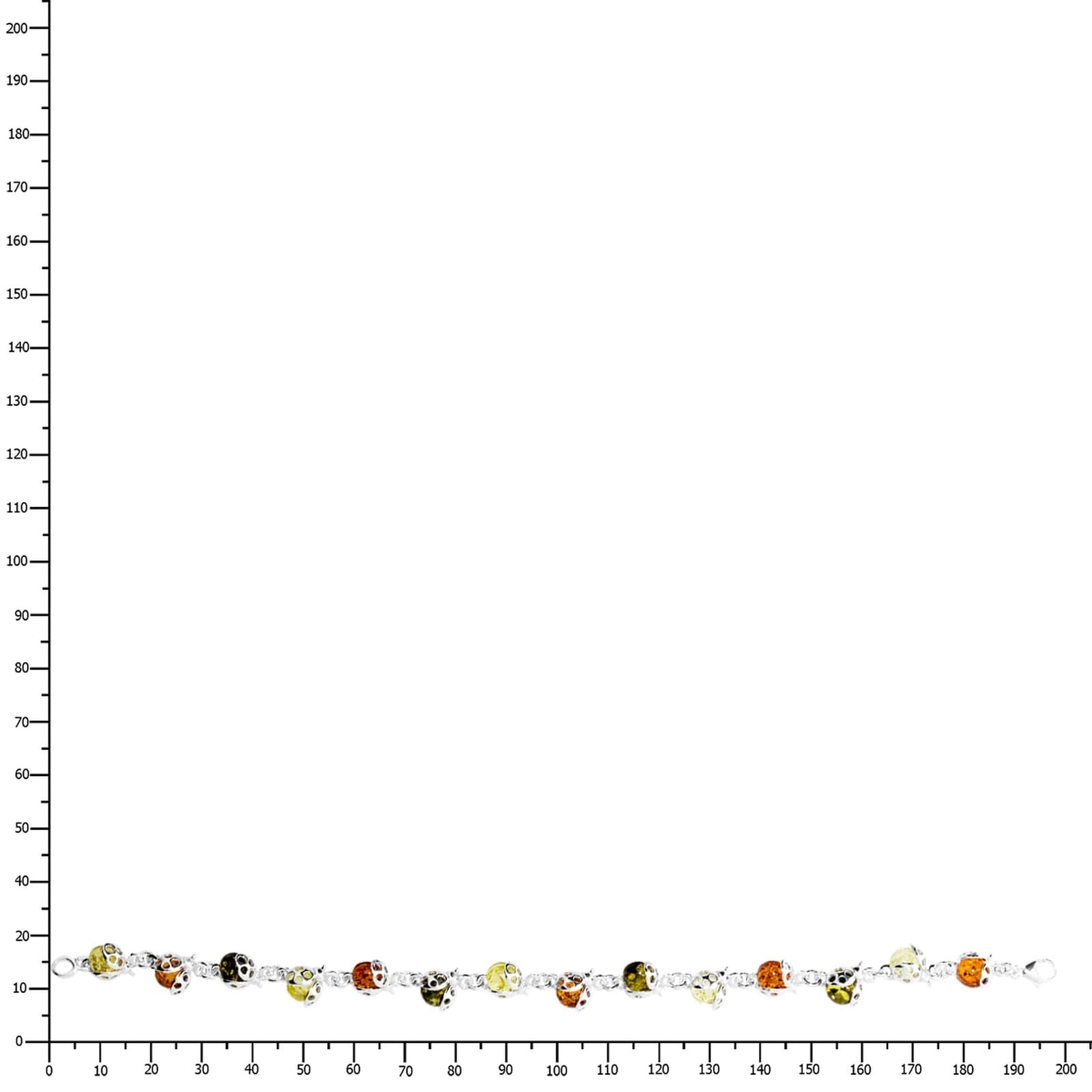 OSTSEE-SCHMUCK Armband »Ostsee-Schmuck Armband Marienkäfer Armband Marienkäfer«