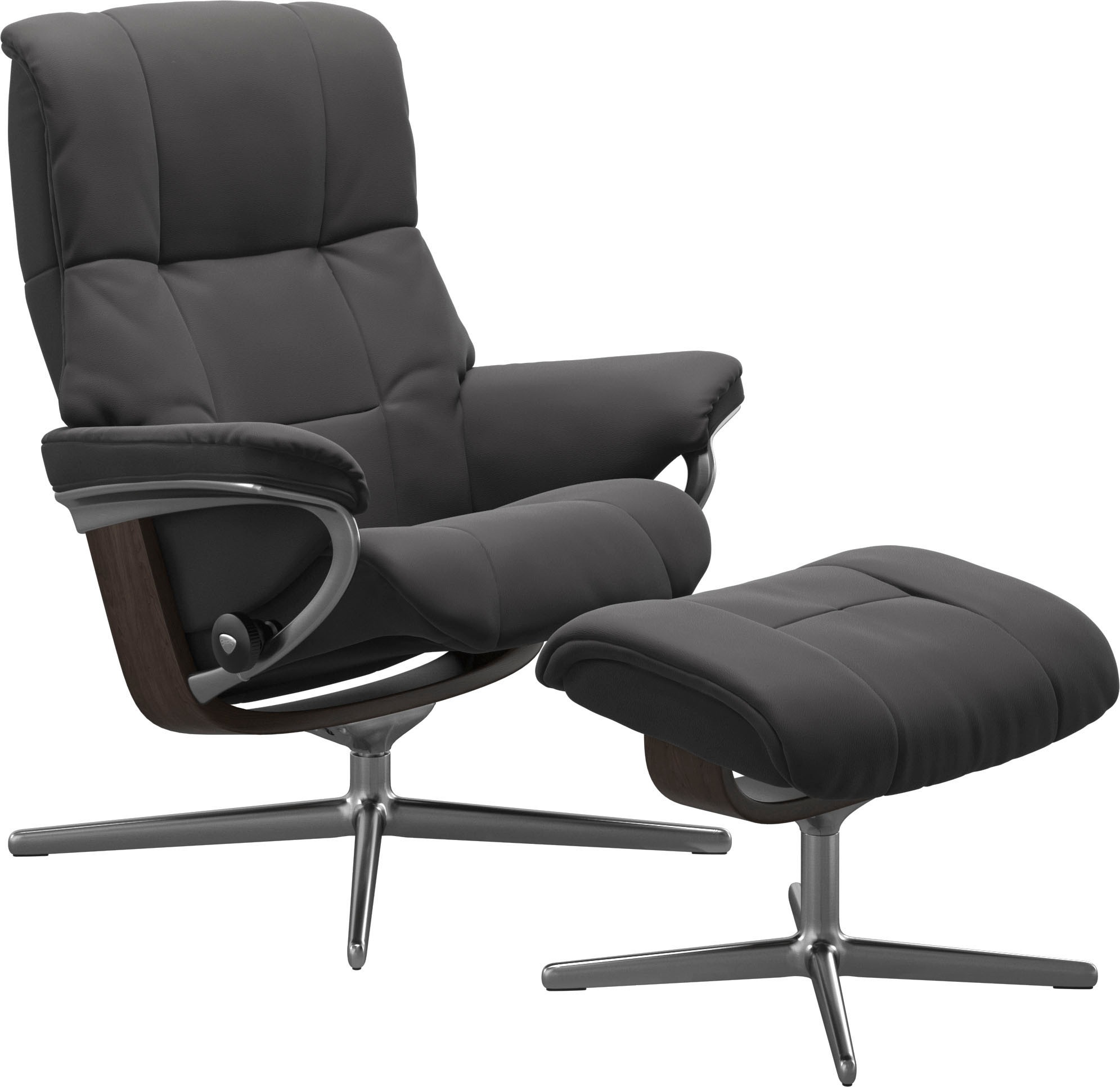 Stressless® Fußhocker »Mayfair«, mit Cross Base, Größe S, M & L, Holzakzent Wenge