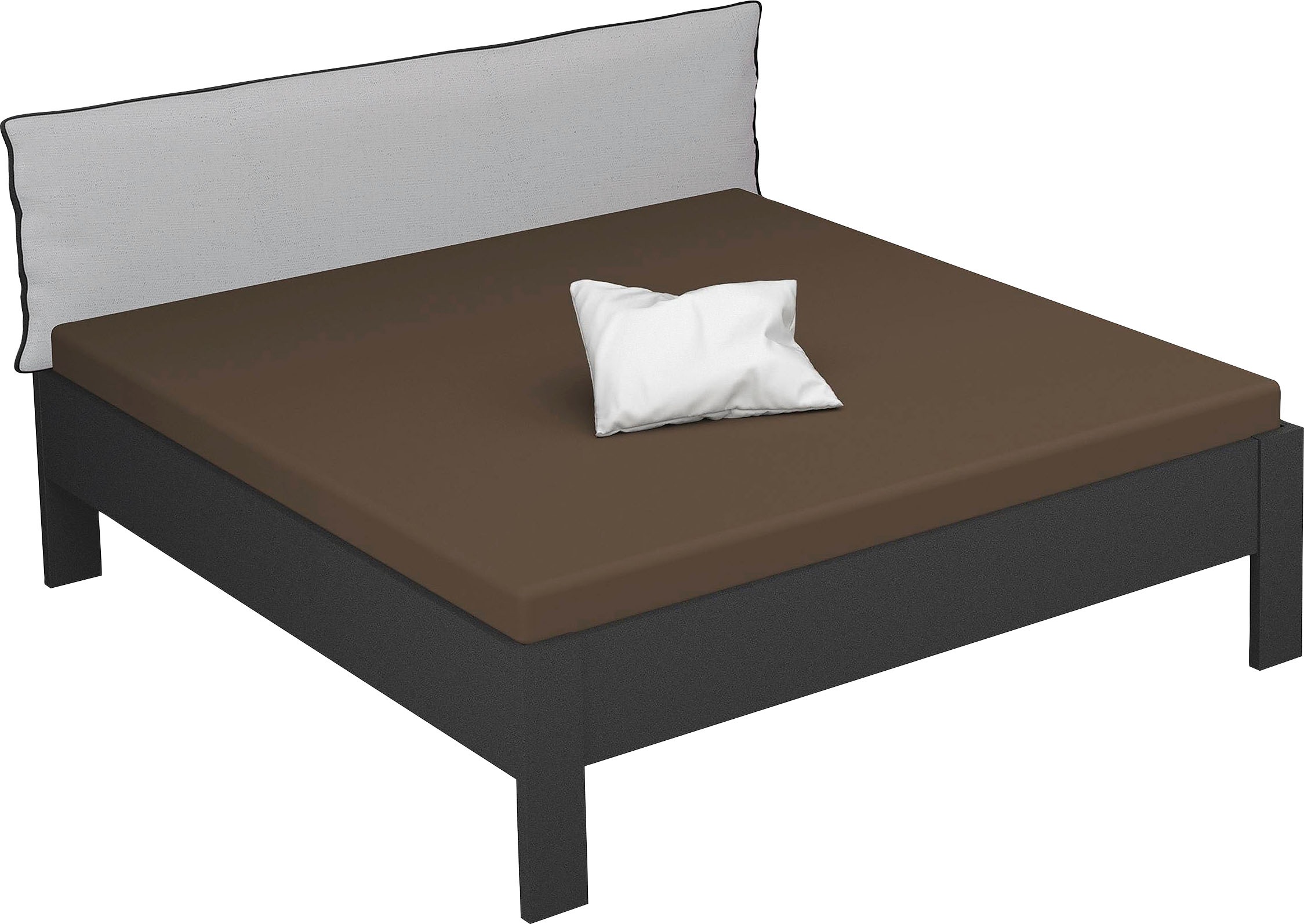 rauch Futonbett »Aditio«, Kopfteil Webstoff mit abgesetztem Keder