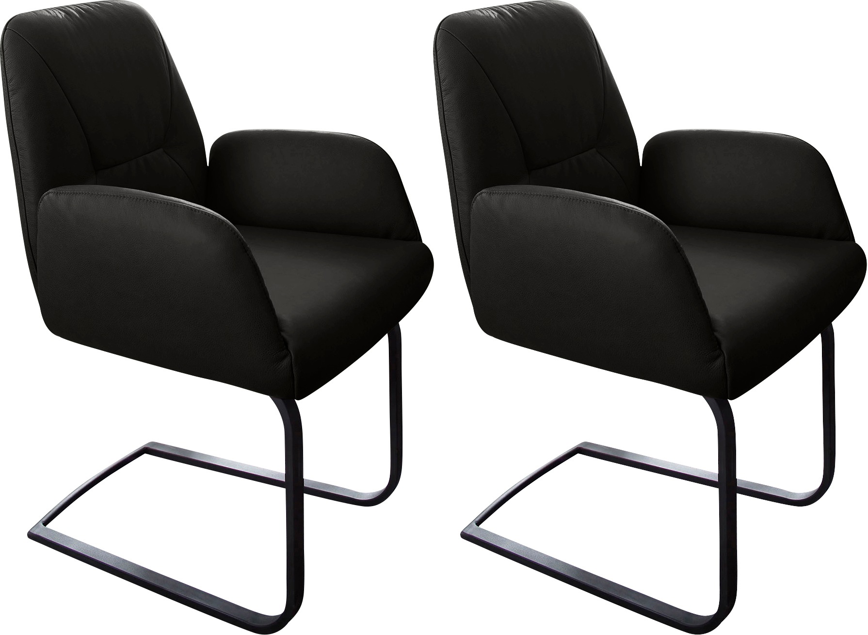 W.SCHILLIG Freischwinger »ole«, (Set), 2 St., Longlife Xtra-Leder Z59, 2er- günstig online kaufen