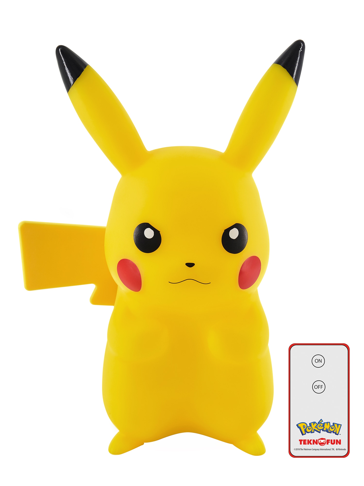 Teknofun LED Dekolicht »Teknofun POKÉMON TF113720 LED-Lampe, Pikachu 25cm«, kabellos mit Fernbedienung