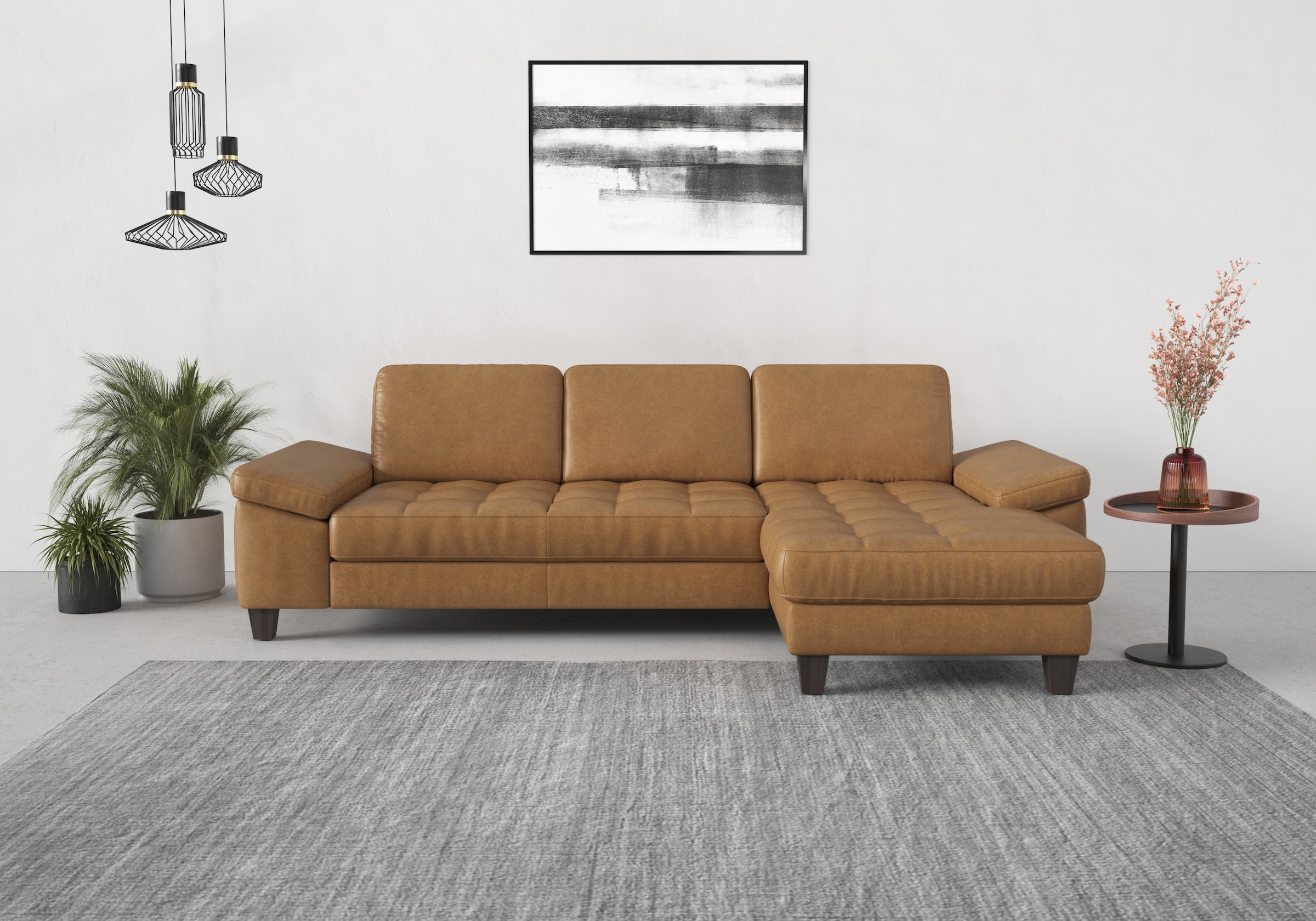 sit&more Ecksofa »Westham L-Form« Recamiere, mit oder ohne Bettfunktion, Be günstig online kaufen