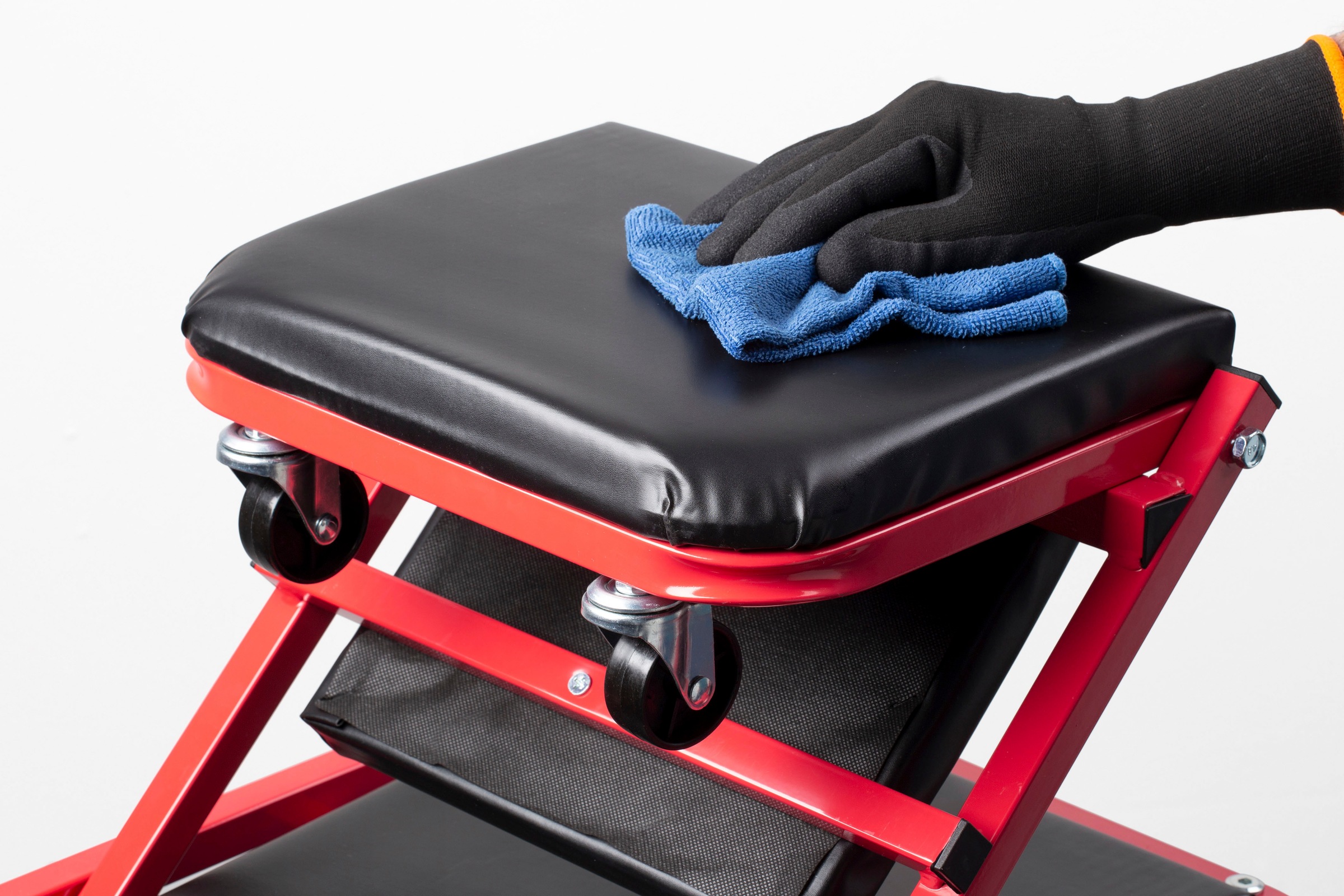 meister Rollsitz »Montage-Rollbrett 2 in 1«, nutzbar als Werkstattliege und Rollhocker, belastbar bis 150 kg